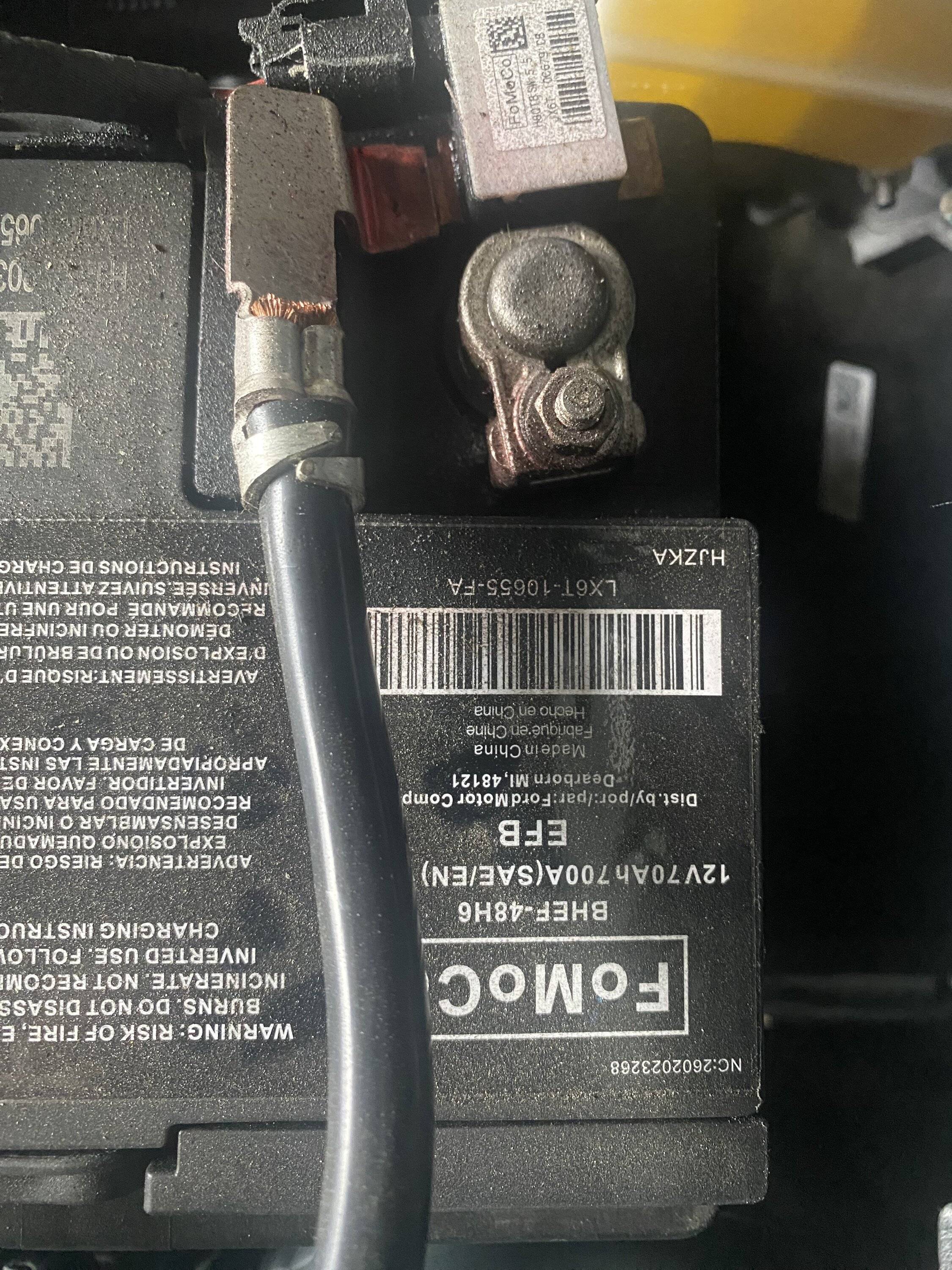 Ford Bronco Sport Battery exploded! IMG_1229