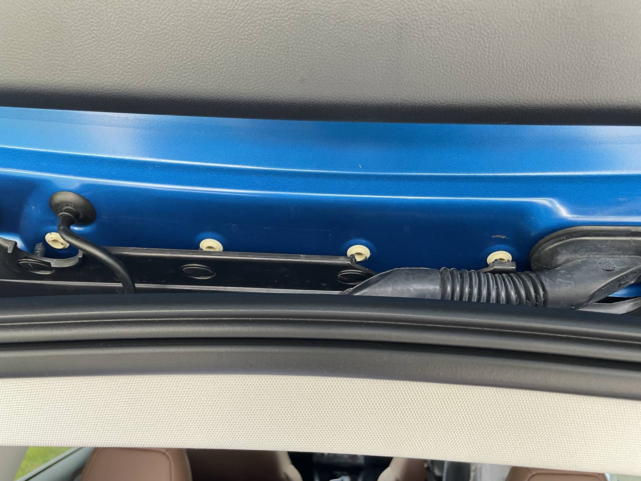 Ford Bronco Sport Rear Hatch Trim Plate IMG_1554