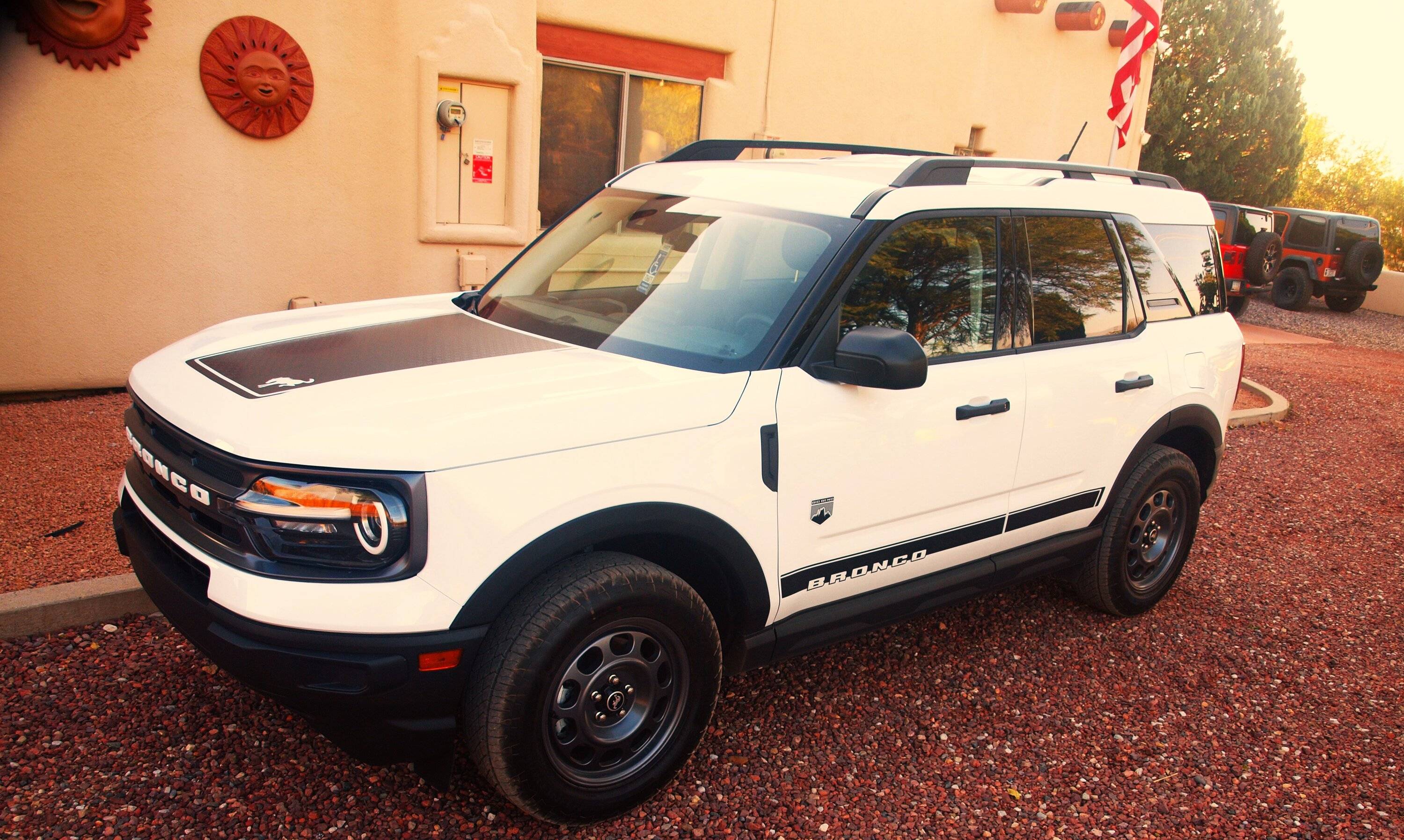 Ford Bronco Sport Removing sticker from side,  the triangular one AAa23BRONCO.JPG