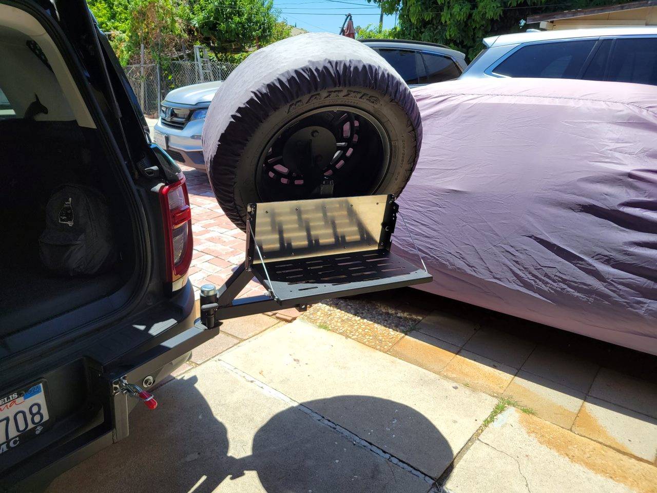 Ford Bronco Sport Spare tire mount 20230727_131534