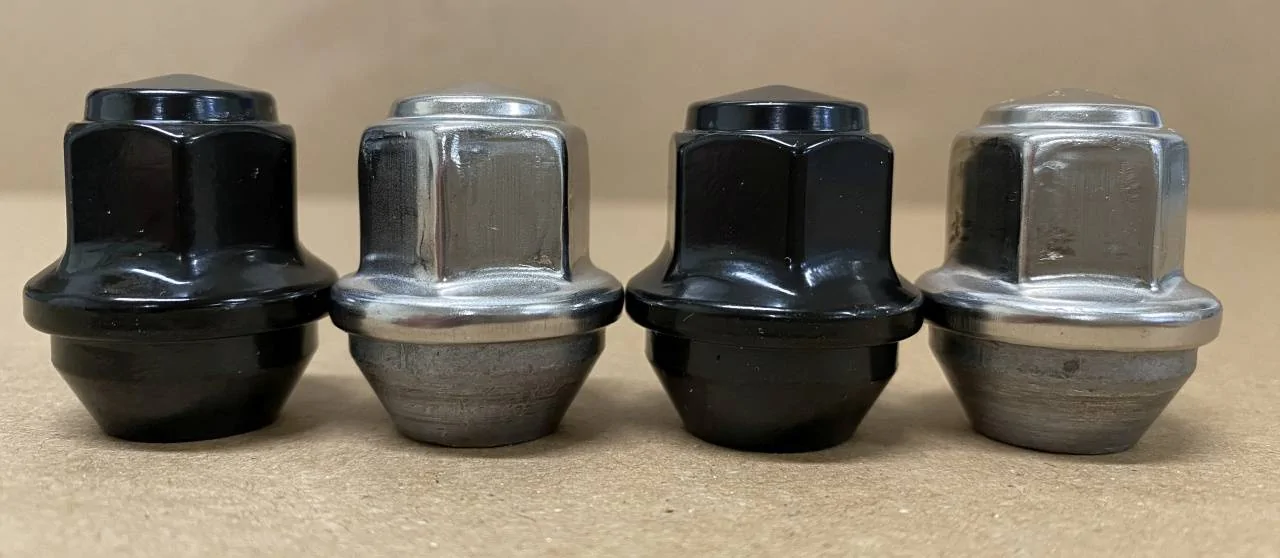 Ford Bronco Sport Lug nuts -- Chrome to black Lug 03