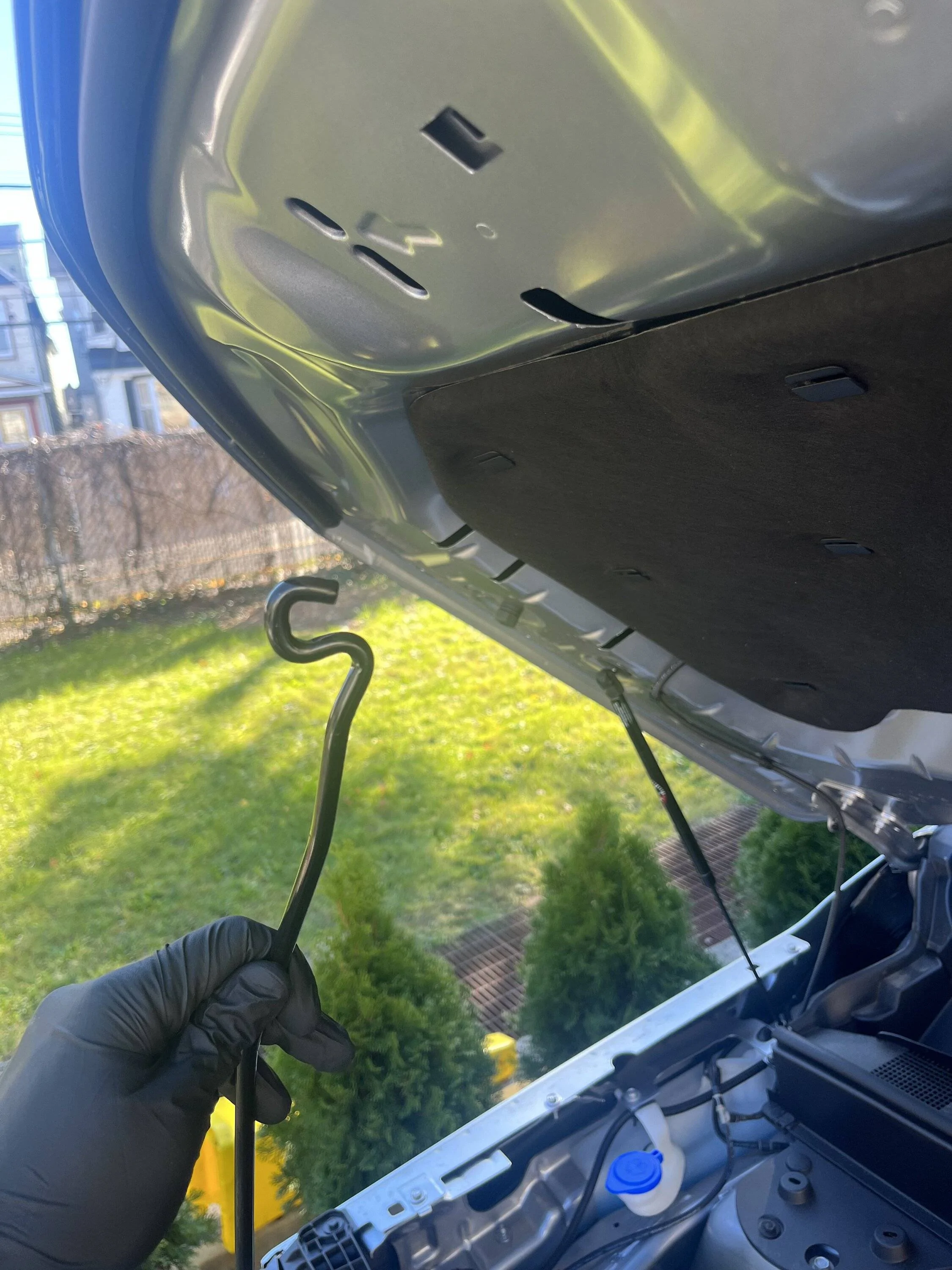 Ford Bronco Sport Hood Lift Struts IMG_1424