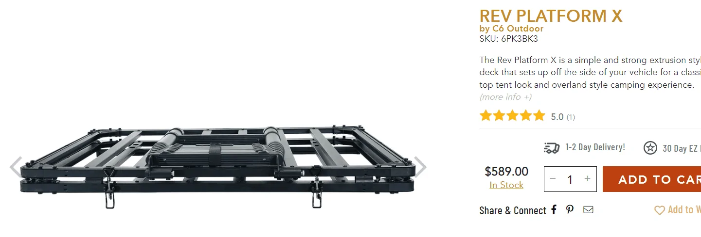 Ford Bronco Sport Any roof racks you can sit on for an extended period of time? 1700575848708