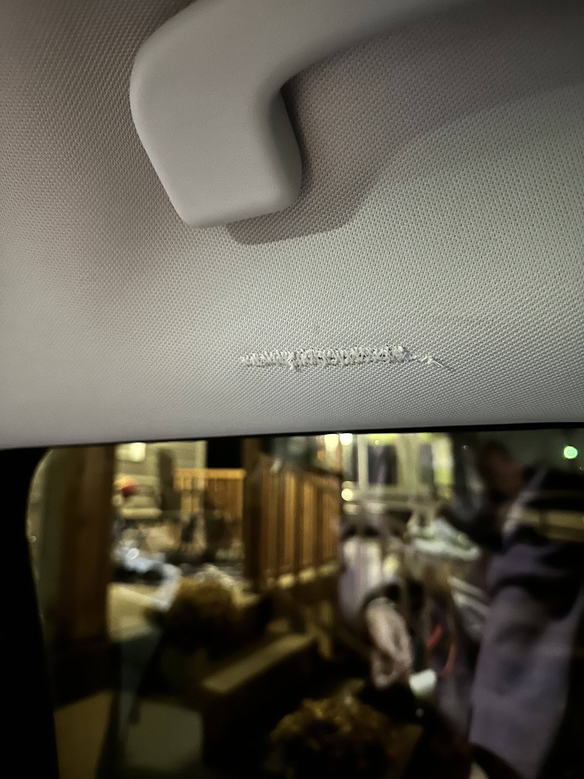 Ford Bronco Sport BS headliner tear... IMG_0315