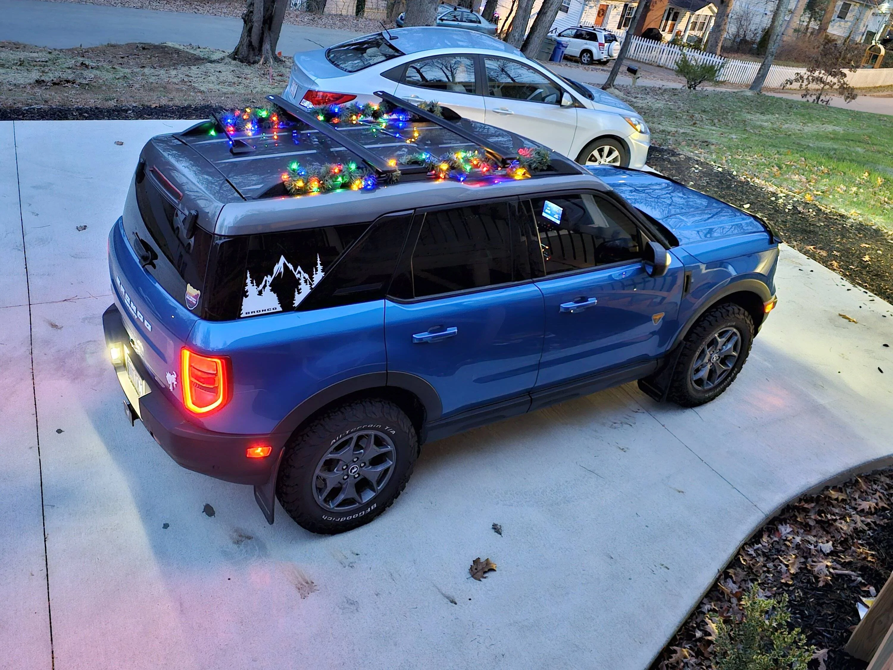 Ford Bronco Sport Ho Ho Ho, Merry Bronco 20231123_173931