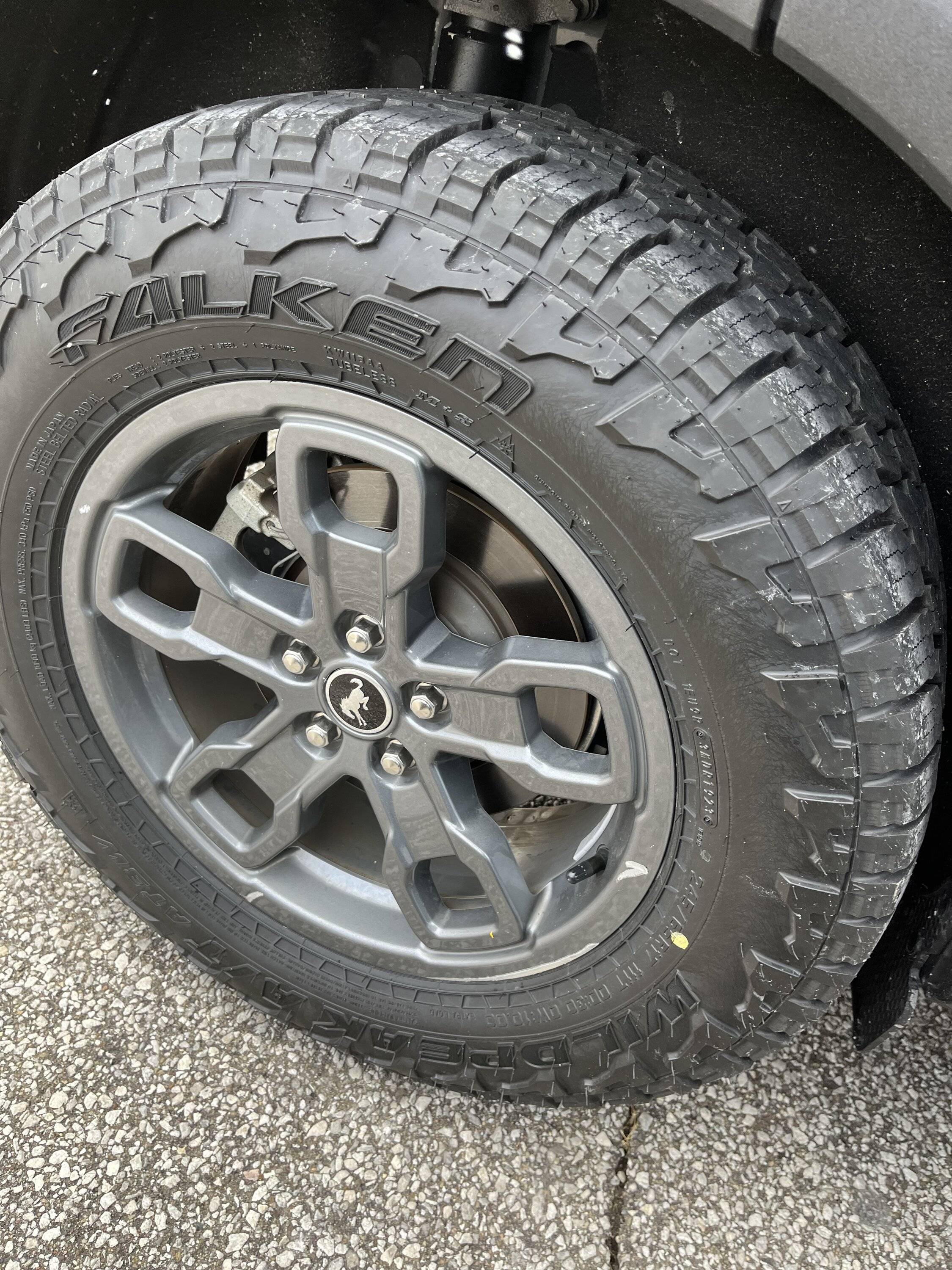 Ford Bronco Sport 2024 Badlands - question on tires... IMG_1161