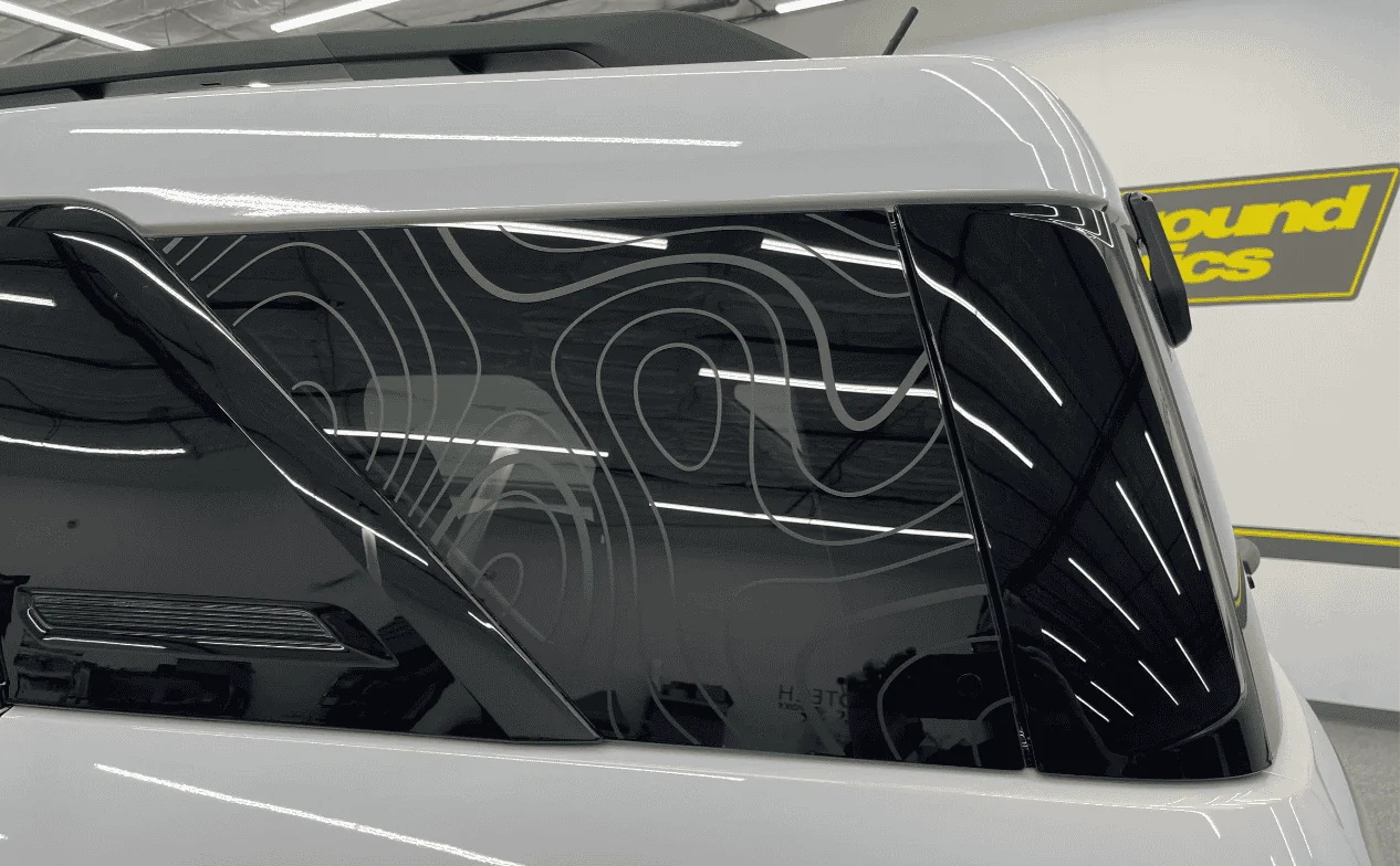 Ford Bronco Sport Rear / Side Window Decals? Got'em Post'em rear side topo