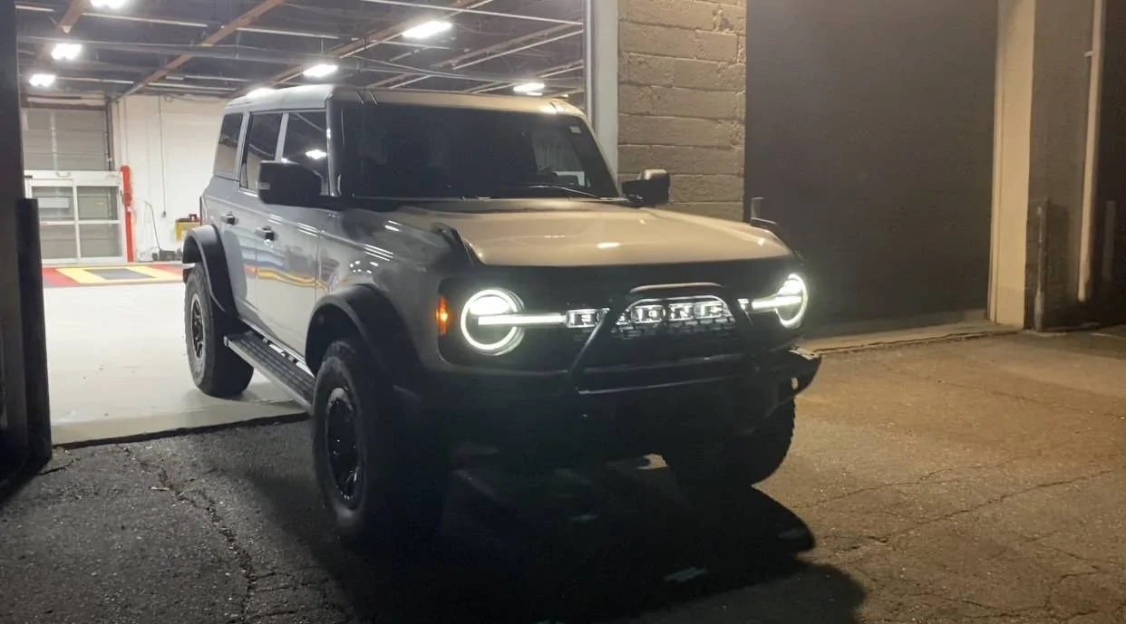 Ford Bronco Sport Oracle LED Grille "Bronco" Lettering Installed on Bronco Sport Badlands 69D706AF-7B1C-44DE-9C9C-A7106AE130AC