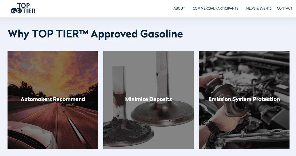 Ford Bronco Sport TOP TIER - High Quality Fuel ... Top Tier Gasolin