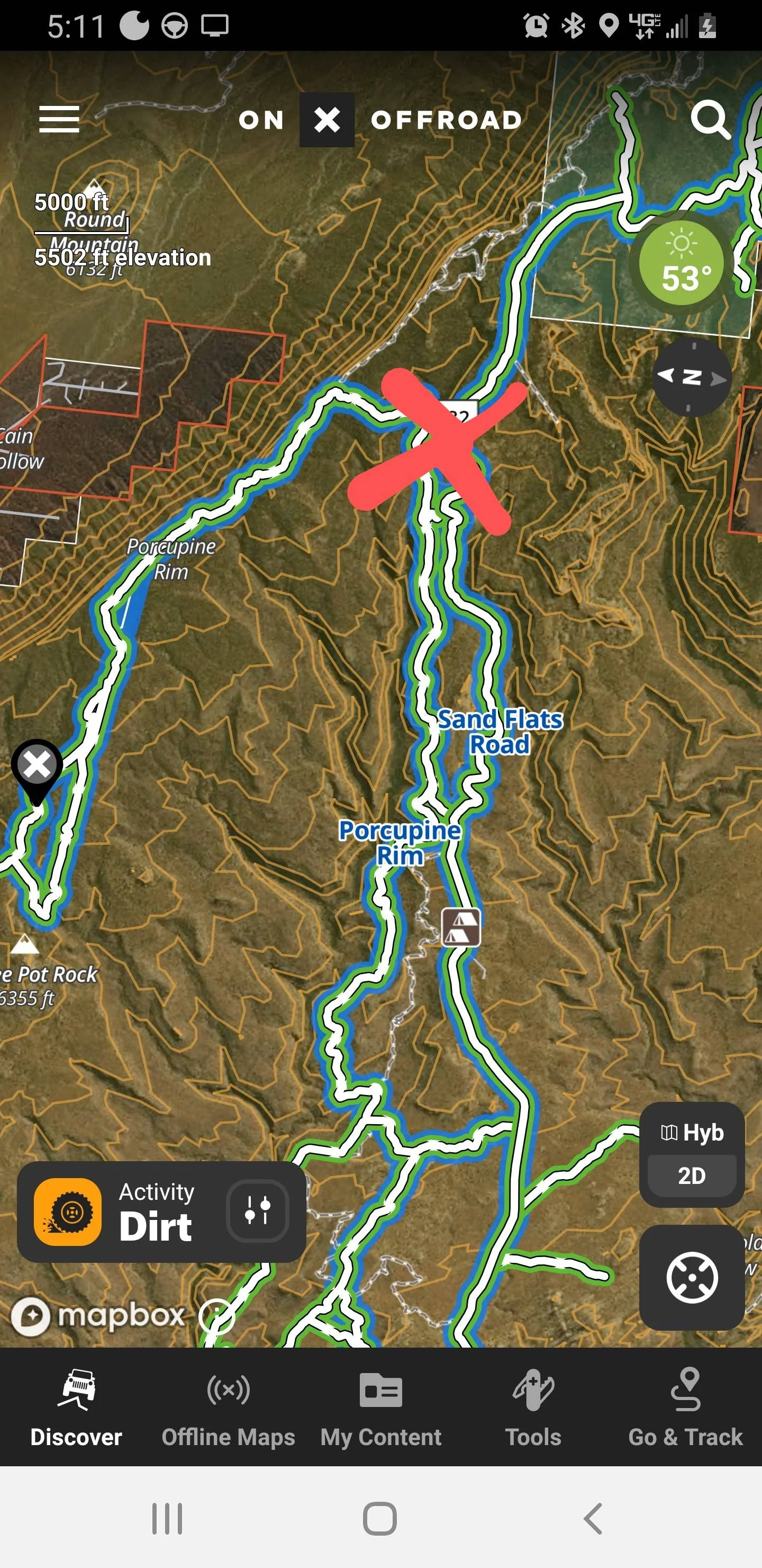 Ford Bronco Sport Bronco Sport Wheelin Sand Flats, Moab Utah Screenshot_20231204-171107_onX Offroad~2