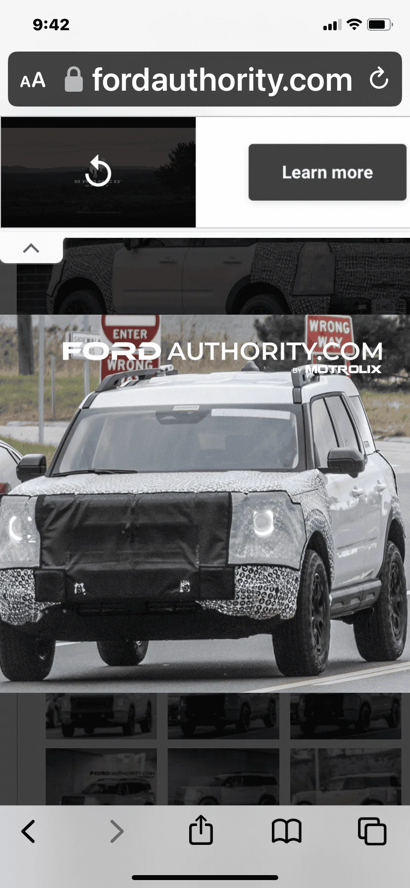 Ford Bronco Sport Is Ford going to majorly change the look of the bronco as the years go by? IMG_1320