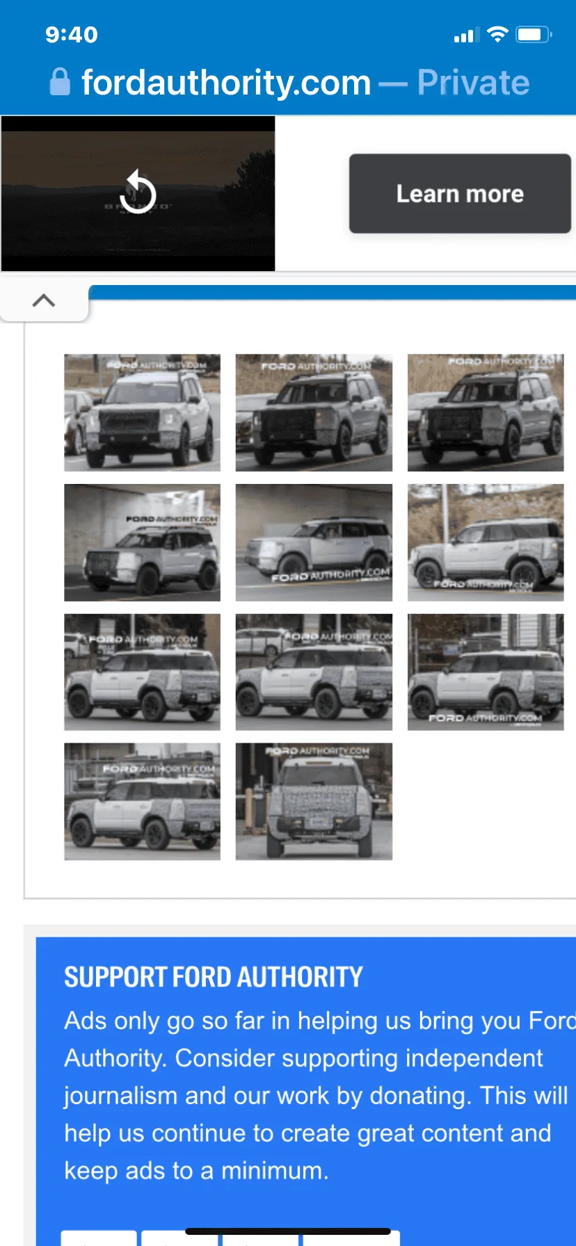 Ford Bronco Sport Is Ford going to majorly change the look of the bronco as the years go by? IMG_1319