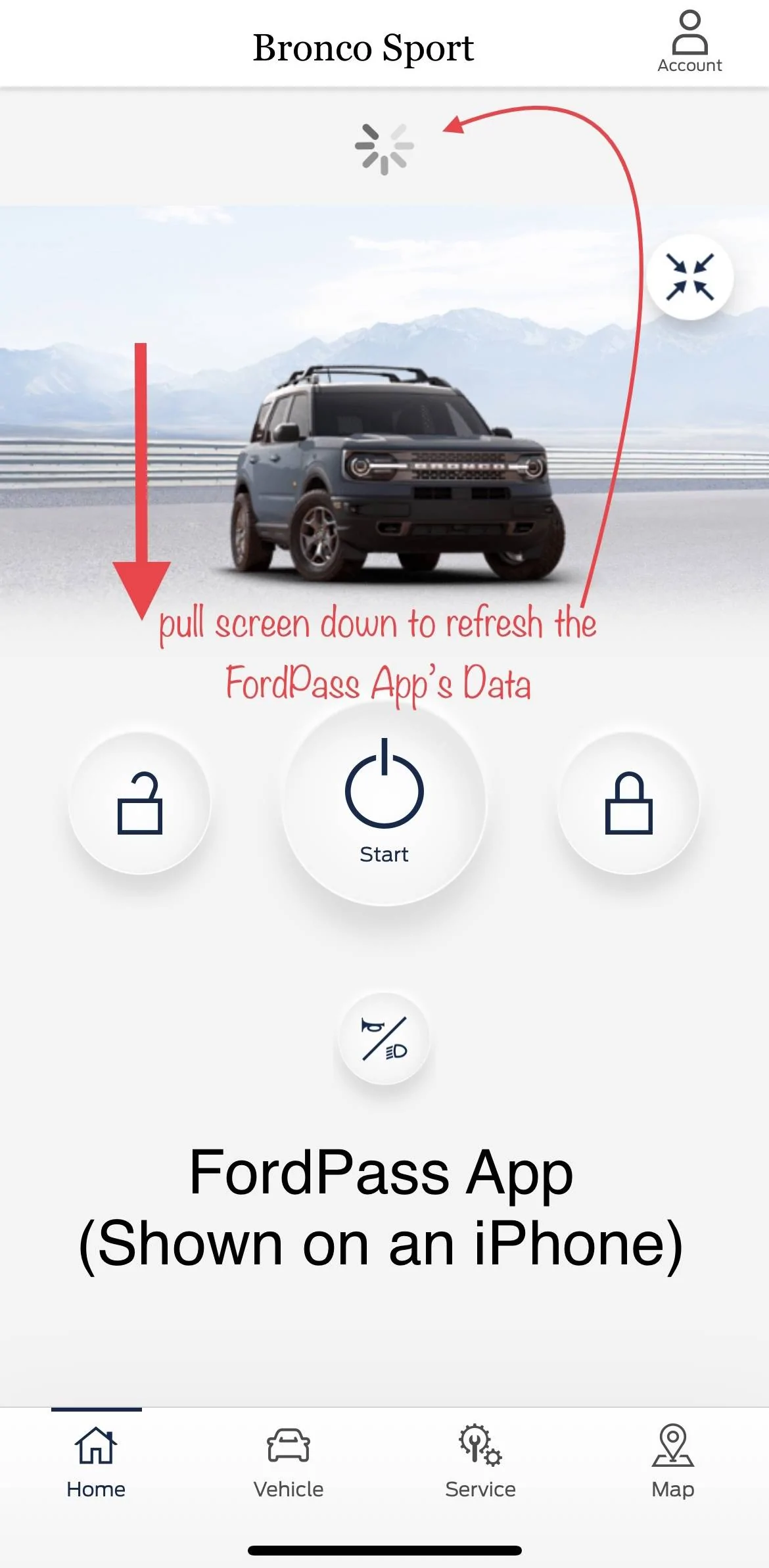 Ford Bronco Sport Easy way to refresh FordPass App’s Data IMG_1738