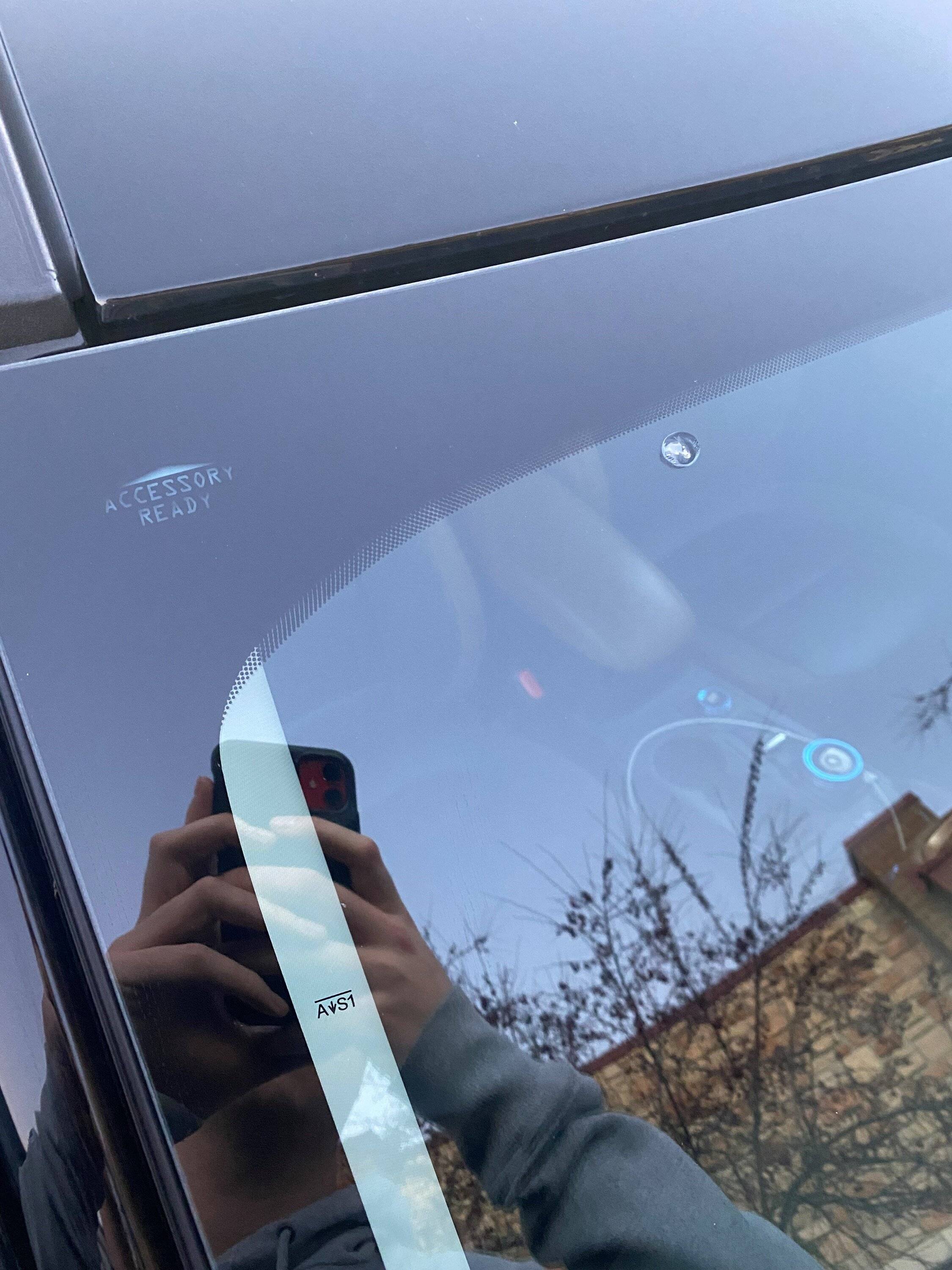 Ford Bronco Sport Rock chip in windshield cracked windshield