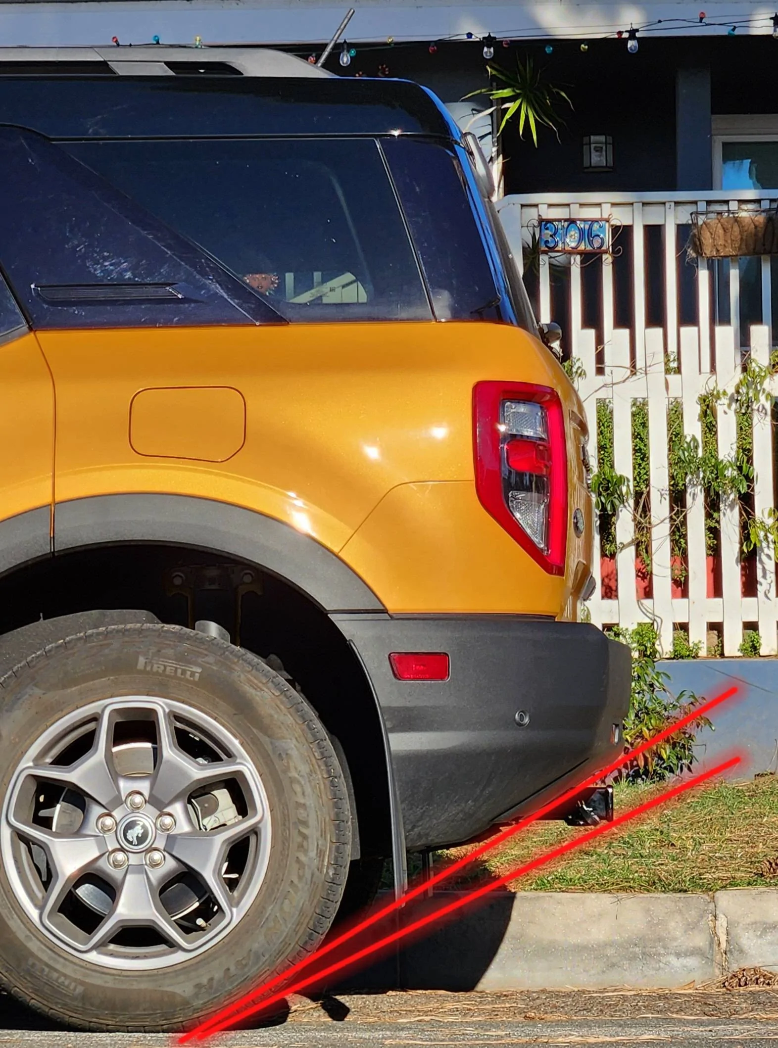 Ford Bronco Sport Curt Hitch Installed 20231216_145027