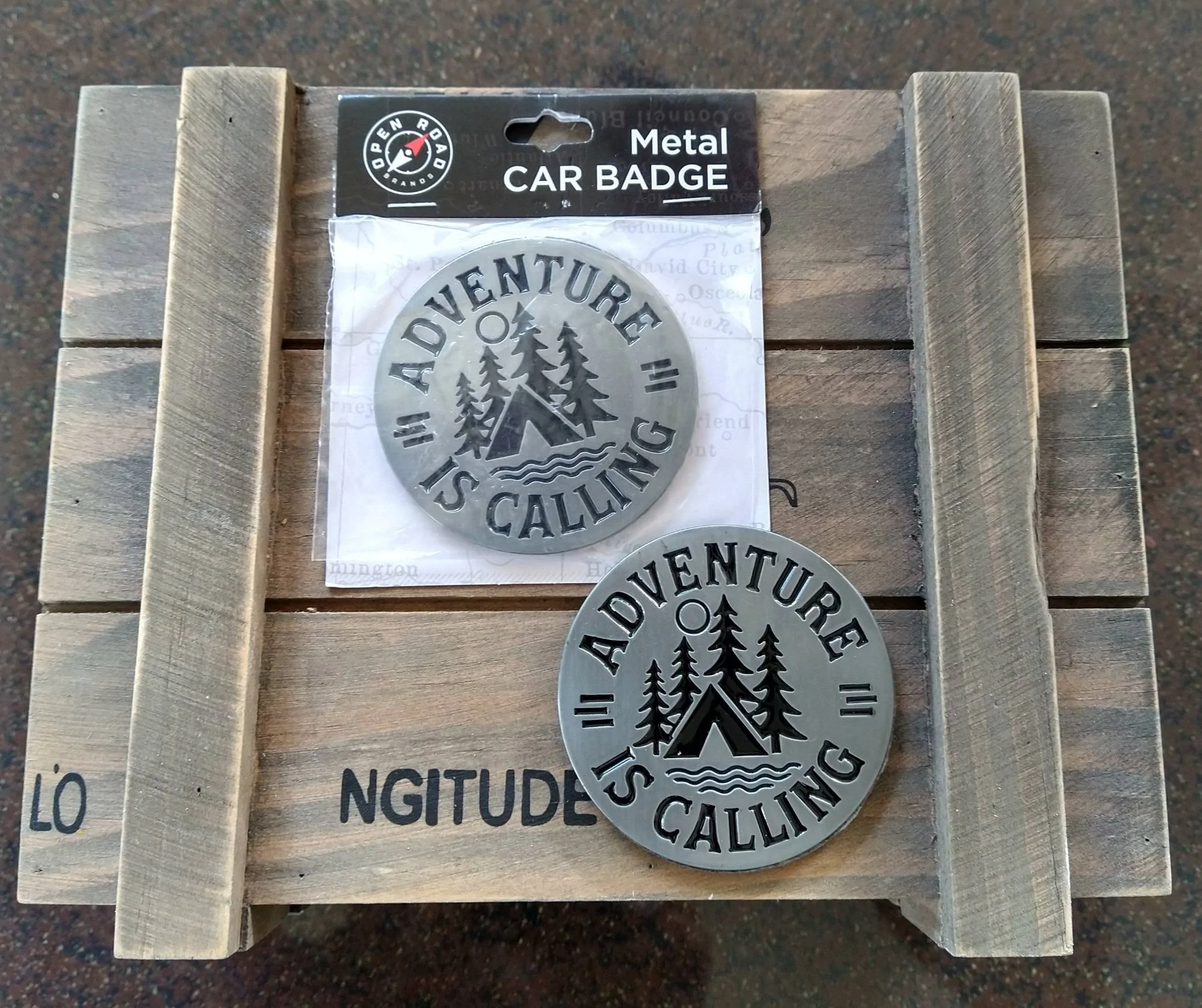 Ford Bronco Sport Metal Badges at Hobby Lobby IMG_20231217_123646258_HDR