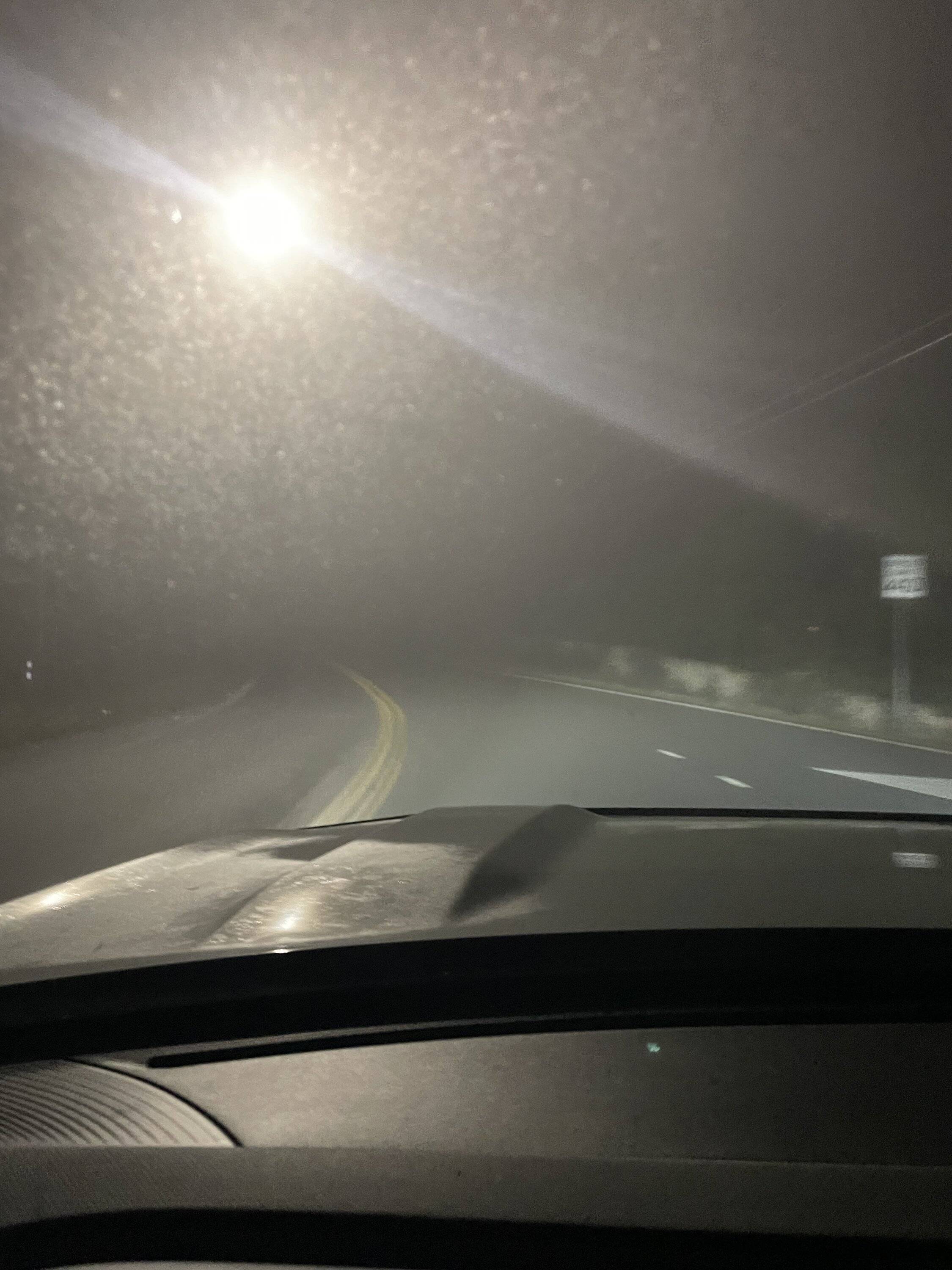 Ford Bronco Sport Fog affects precollision assist/front camera IMG_3268