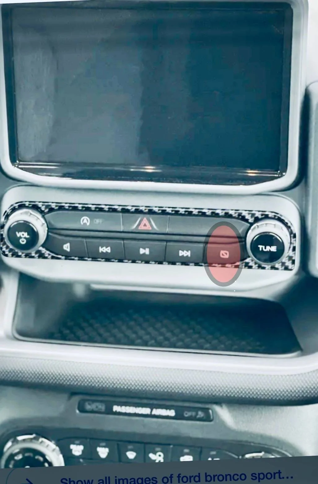 Ford Bronco Sport 2025 Bronco Sport interior spy shots 1703189630318