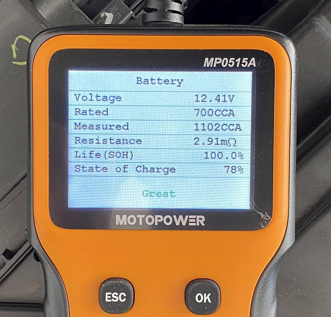 Ford Bronco Sport 2024 BS Badlands -- Delivered with enhanced flooded battery Dec21.JPG