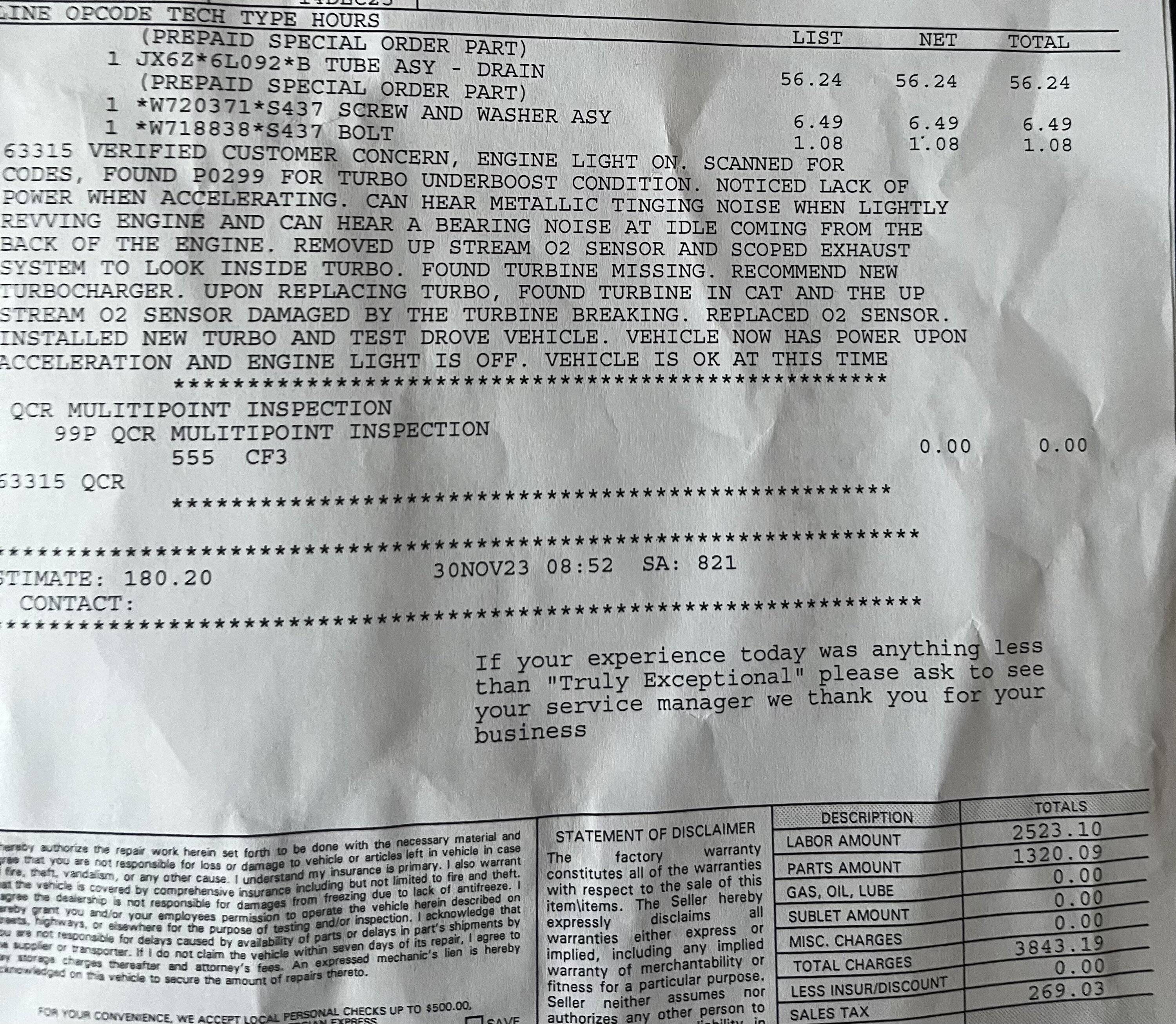Ford Bronco Sport Ford Bronco Sport 1.5 Turbo Issues IMG_3652