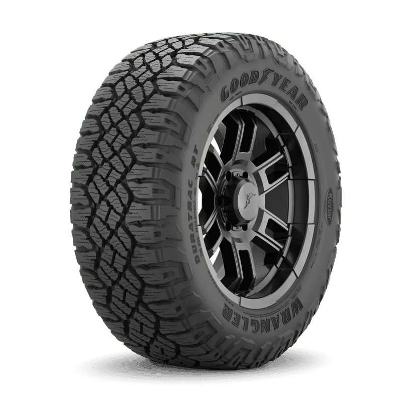 Ford Bronco Sport 2025 Bronco Sport prototype's tires are Goodyear Wrangler Territory AT tires 1703697642503