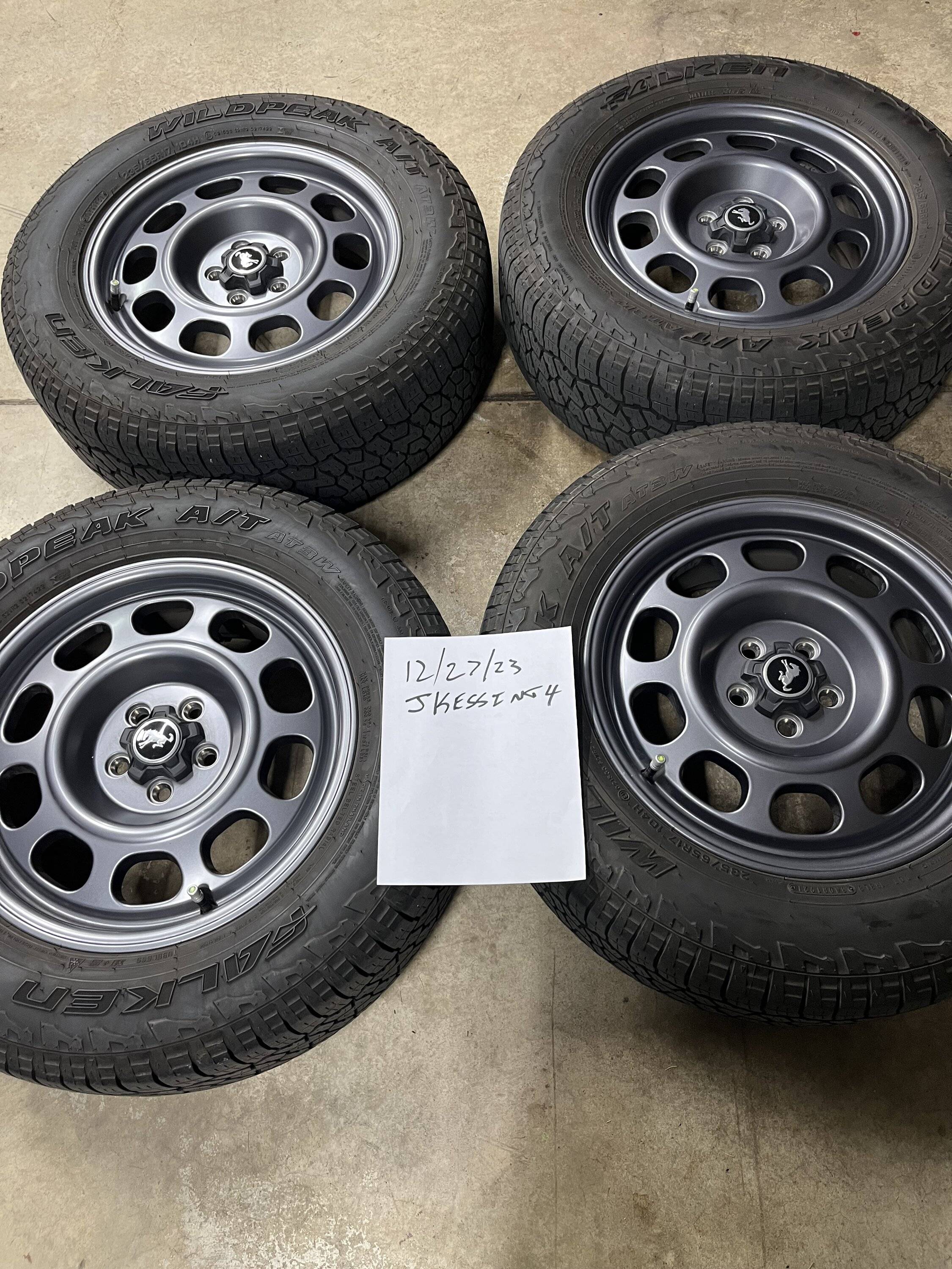 Ford Bronco Sport ****SOLD****Badland wheels $800 OBO Will not ship IMG_9757