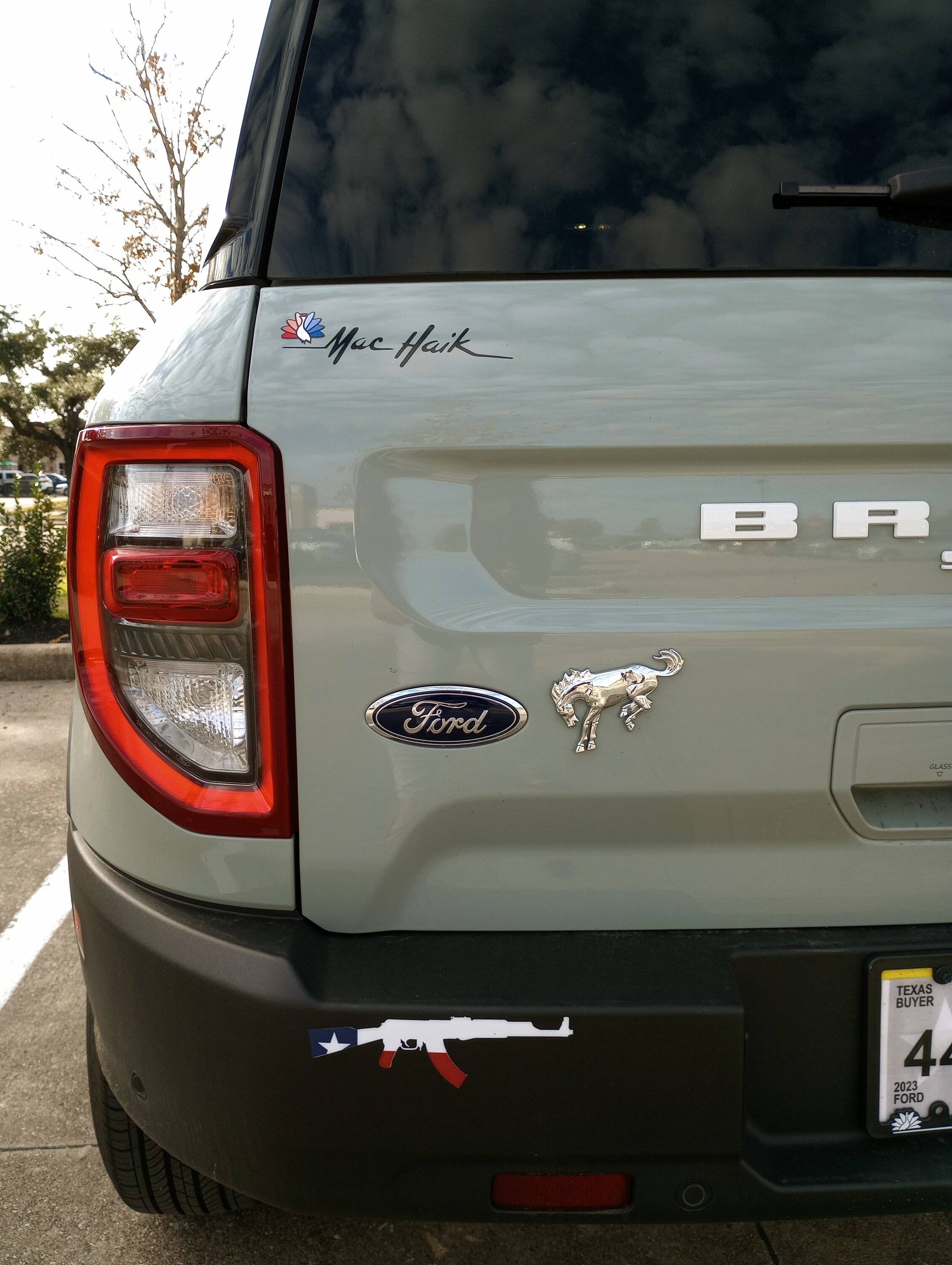 Ford Bronco Sport 3rd day owning ...stickers coming on mail.... IMG_20231226_145944888