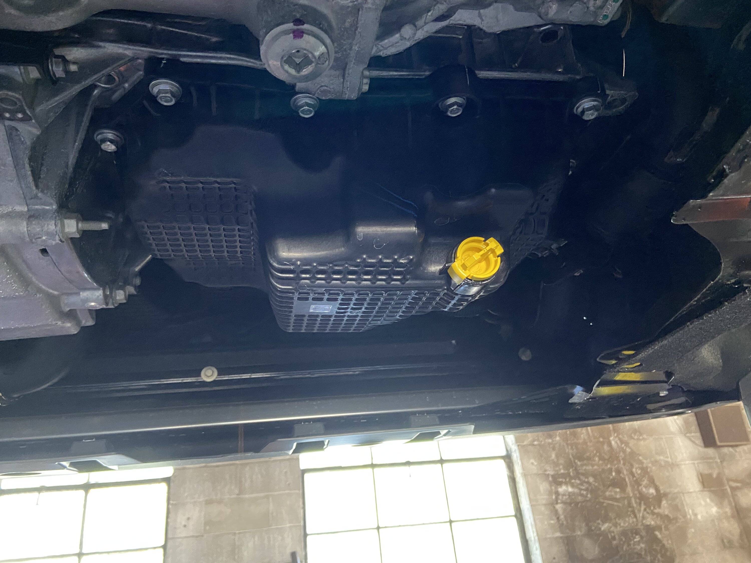 Ford Bronco Sport Oil drain plug IMG_2181