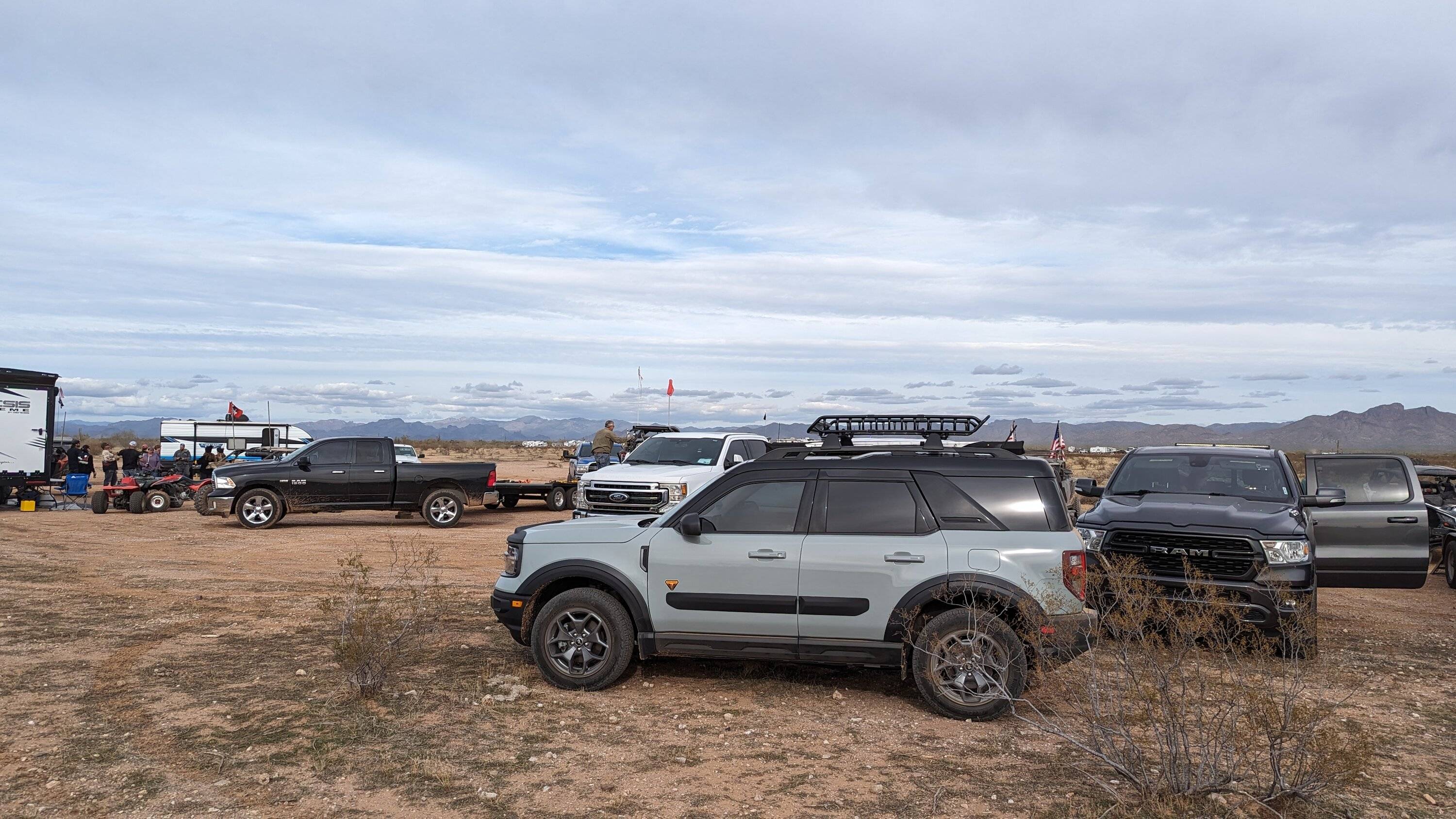 Ford Bronco Sport New Years Eve Ride in Box Canyon PXL_20231231_214037229