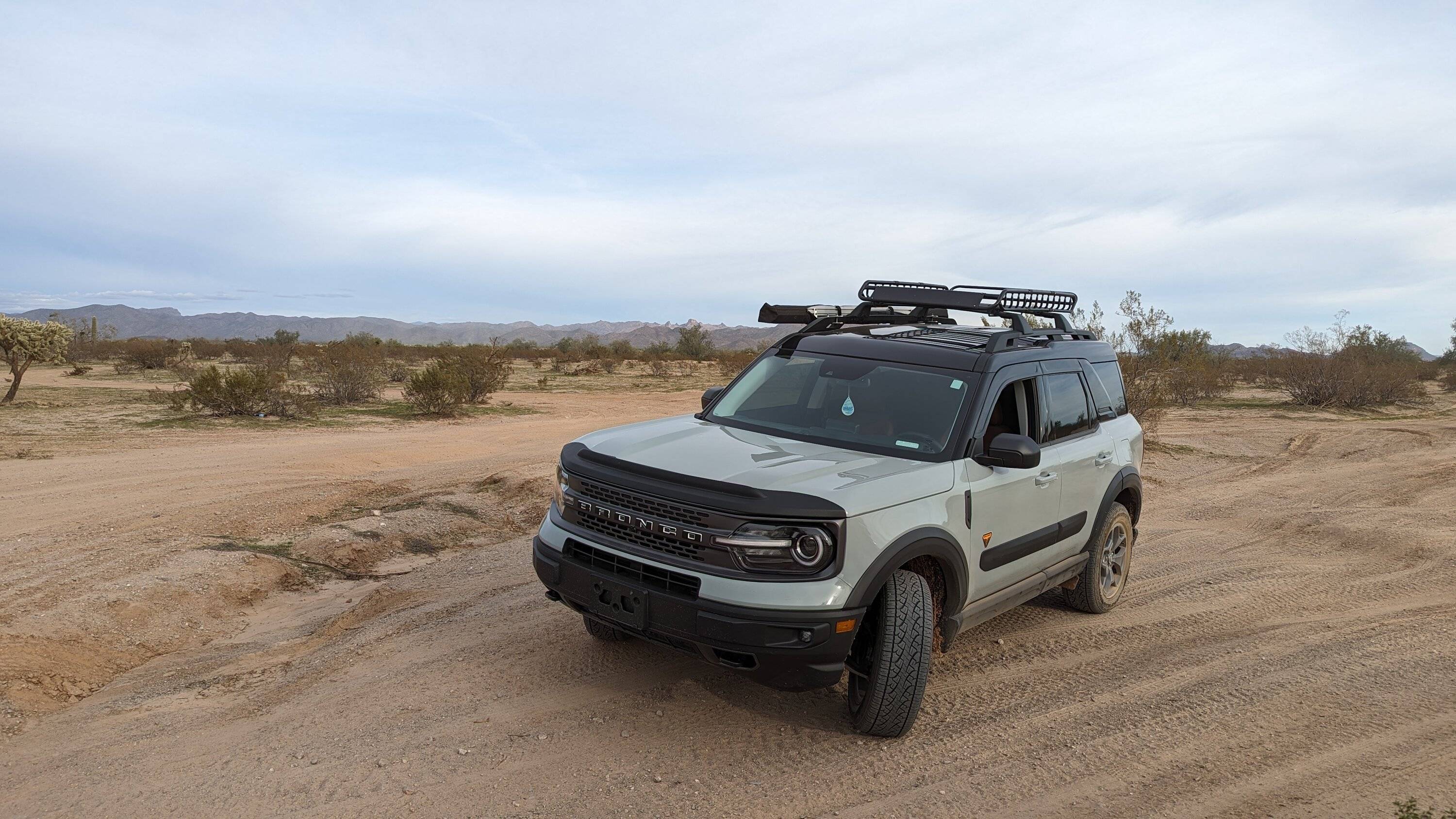 Ford Bronco Sport New Years Eve Ride in Box Canyon PXL_20231231_225018525