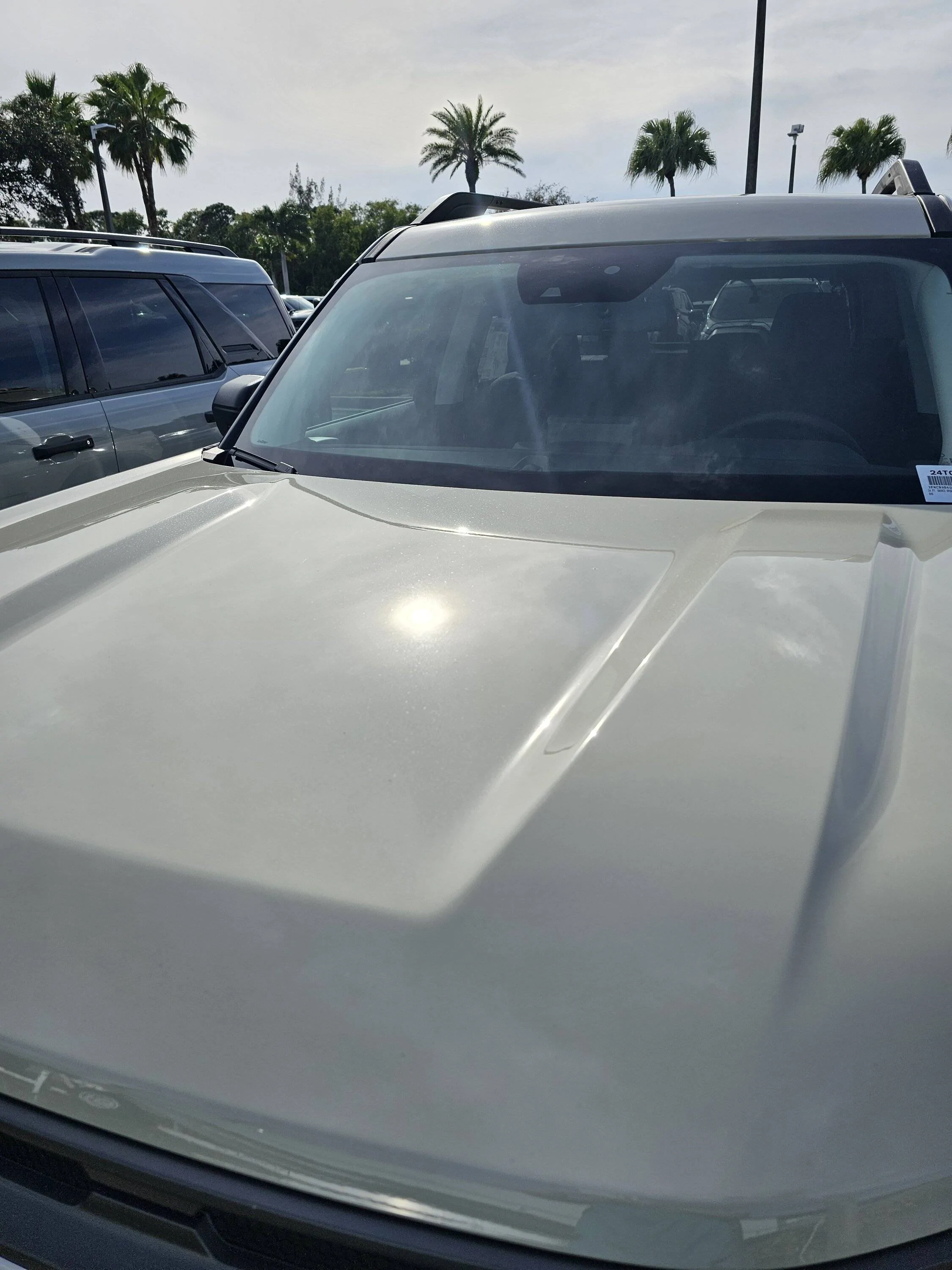 Ford Bronco Sport First Look at Desert Sand Color on 2024 Bronco Sport 1000005555