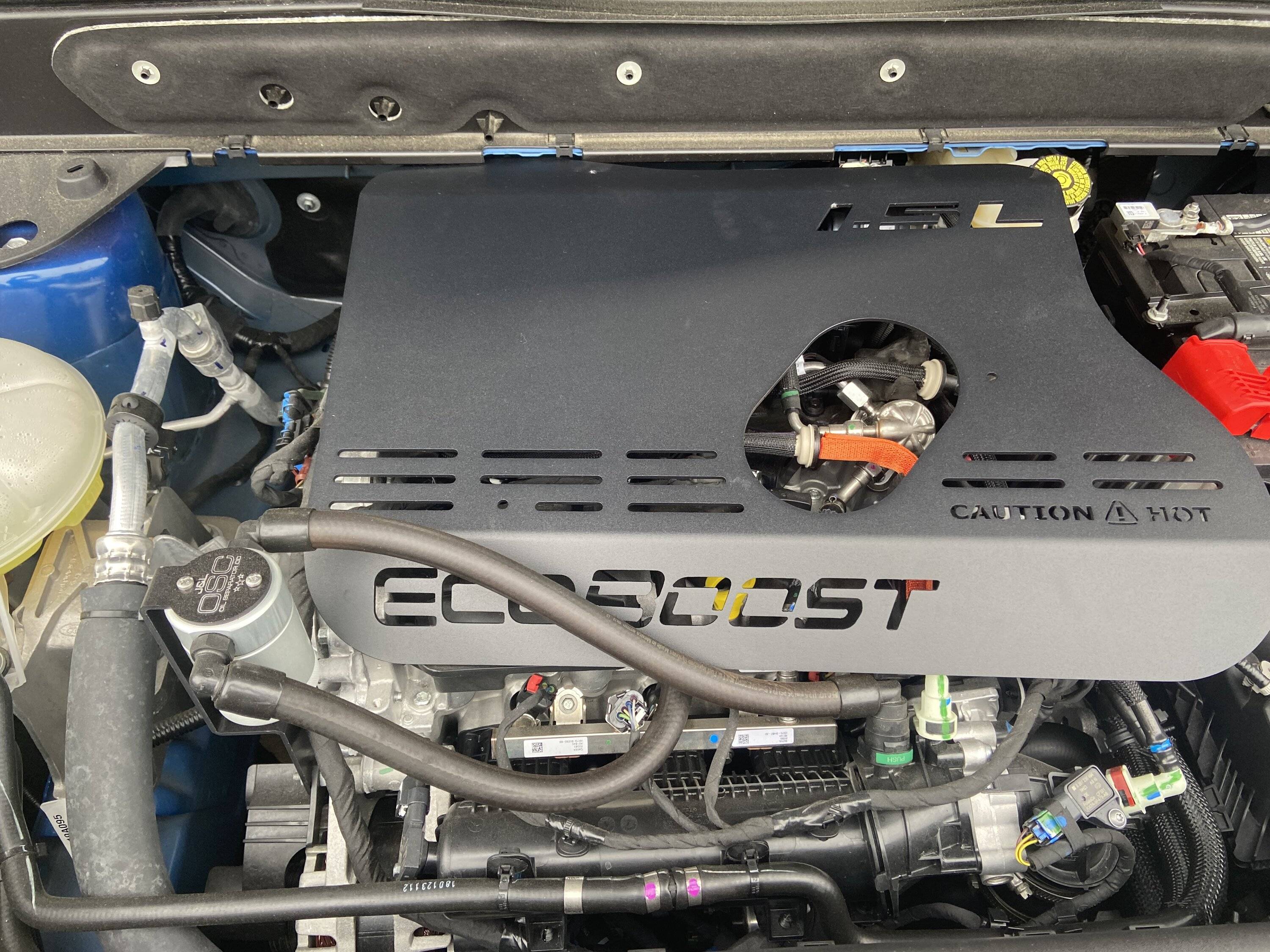 Ford Bronco Sport JCR OffRoad 1.5 Engine Cover Installed IMG_2754