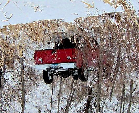 Ford Bronco Sport Rear tires slipping in snow/slush upside down