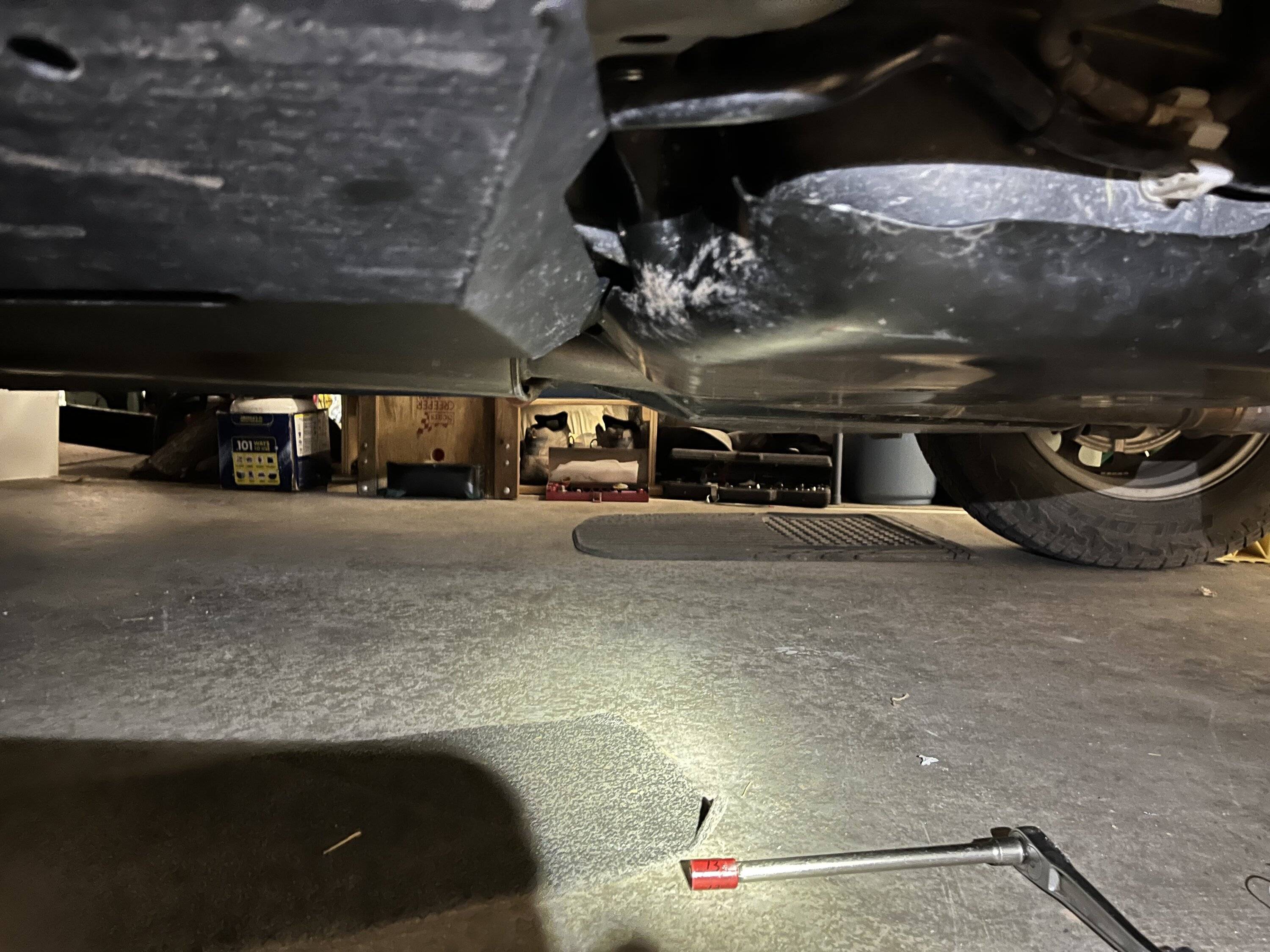 Ford Bronco Sport Installed JCR Offroad Evap Skid on Badlands. IMG_1758