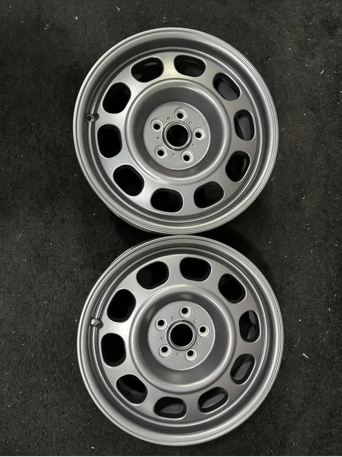 Ford Bronco Sport Pair of Bronco Sport Optional Badlands Wheels “Steelies” Style for Sale IMG_0938