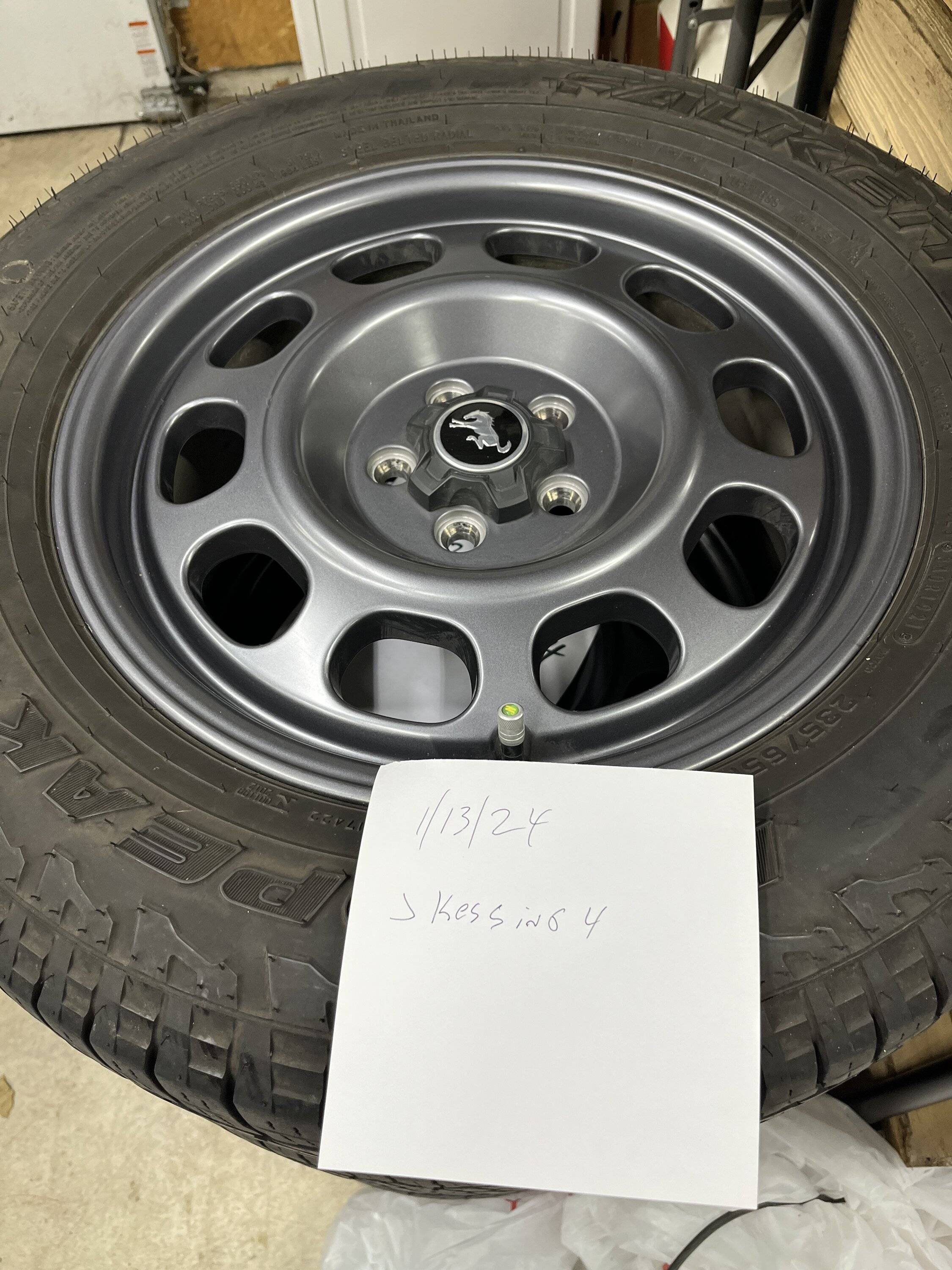 Ford Bronco Sport Bronco Sport Badland wheels steely type for sale IMG_9868