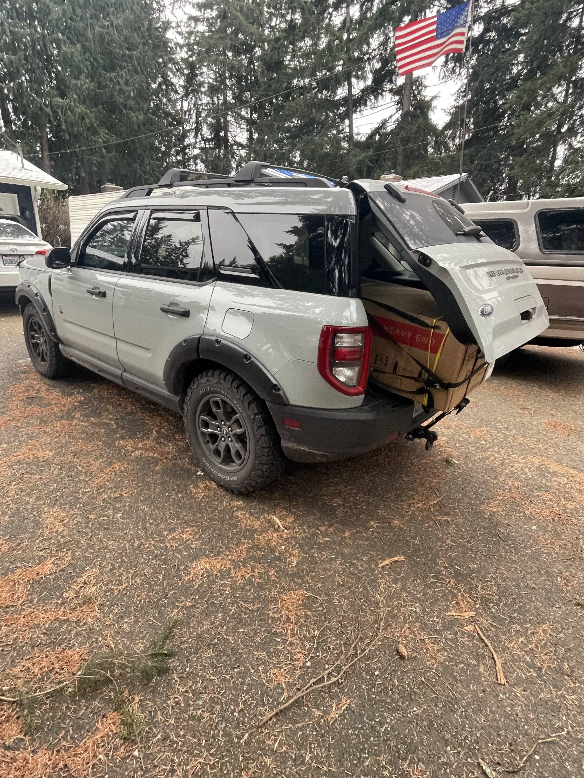 Ford Bronco Sport Moved a treadmill 👍 IMG_3447