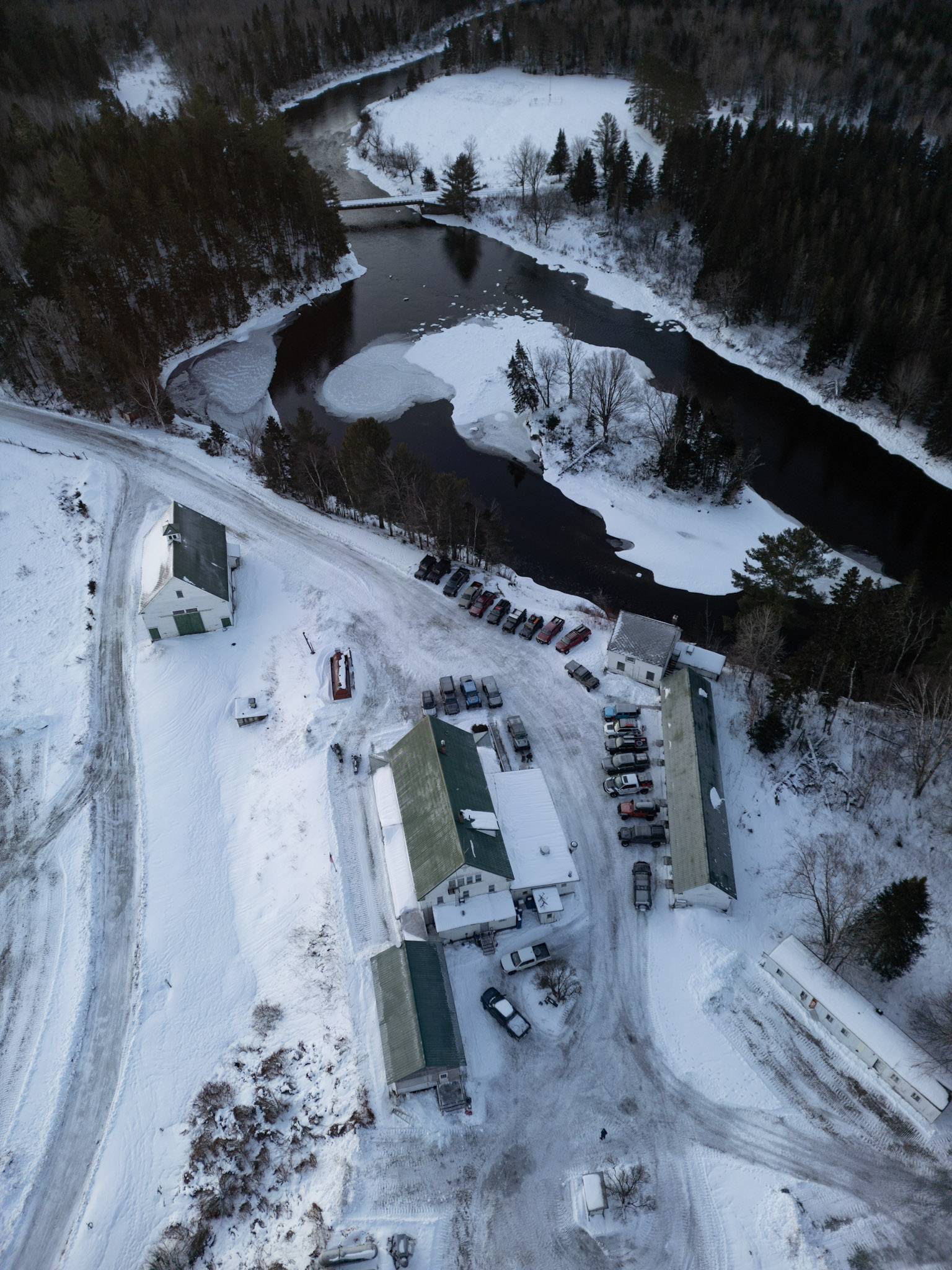Ford Bronco Sport Winter 2024 Overlanding Trip in Bronco Sport Badlands - Skowhegan, Maine to Canadian Border IMG_6326