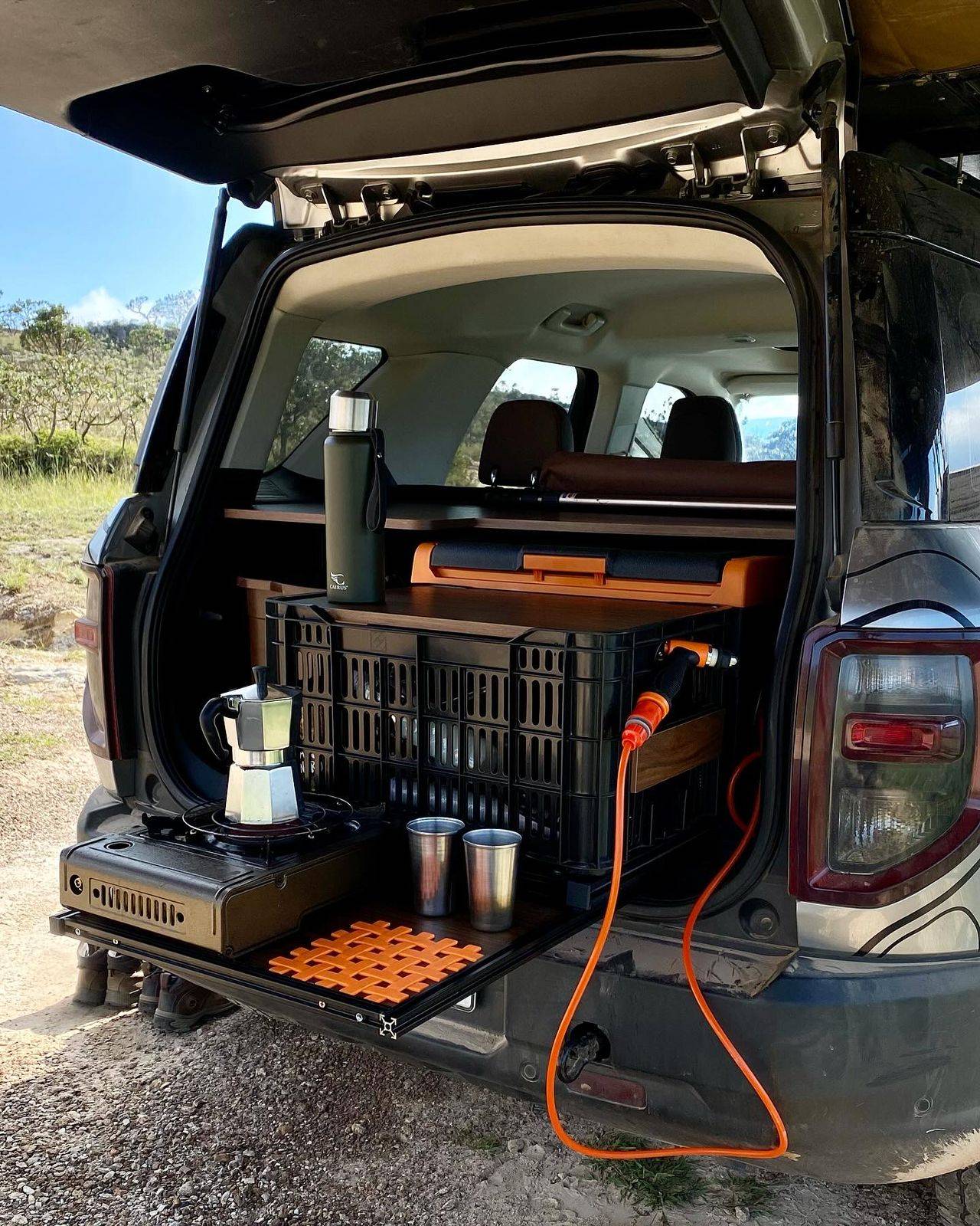 Ford Bronco Sport My overlander trunk, has anyone else invested in changes like this? WhatsApp Image 2024-01-17 at 22.18.46