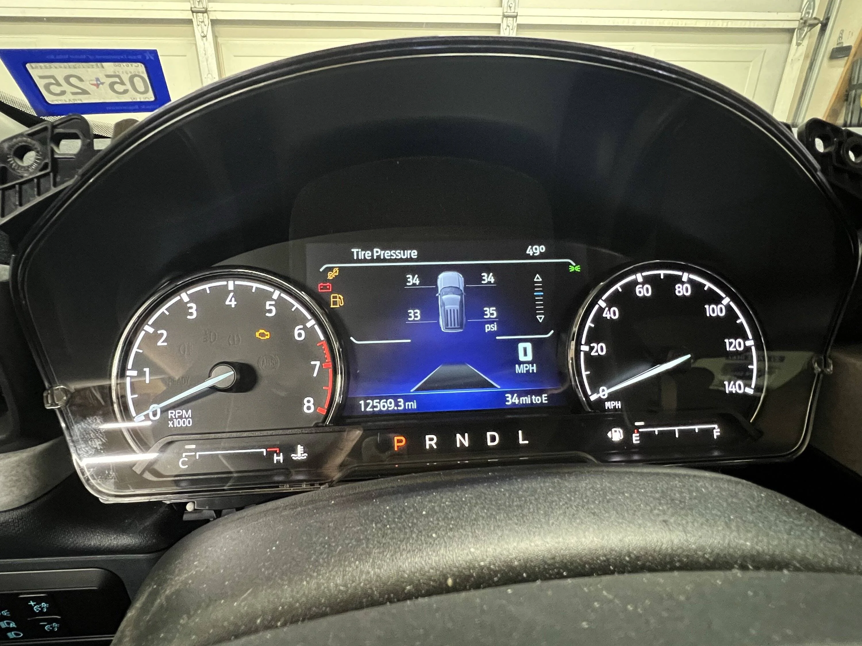 Ford Bronco Sport For Sale: Bronco Sport Outer Banks 6.5" Instrument Cluster w/Maverick Gauge Face IMG_6817