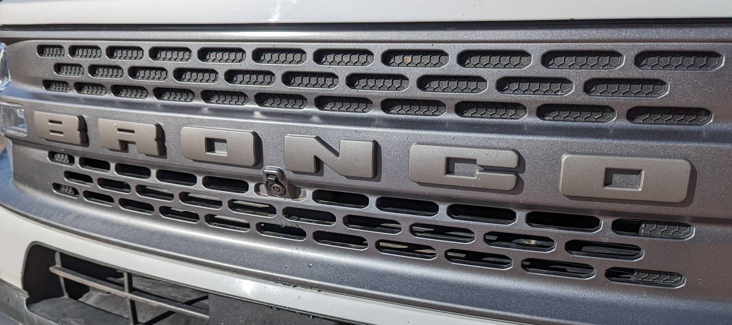 Ford Bronco Sport Rear lettering deleted. Front white lettering changed. PXL_20240125_220717292_Original