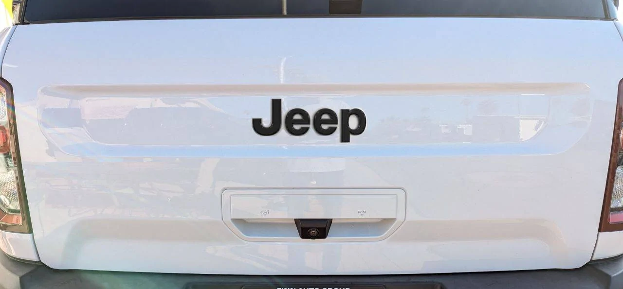 Ford Bronco Sport Rear lettering deleted. Front white lettering changed. j