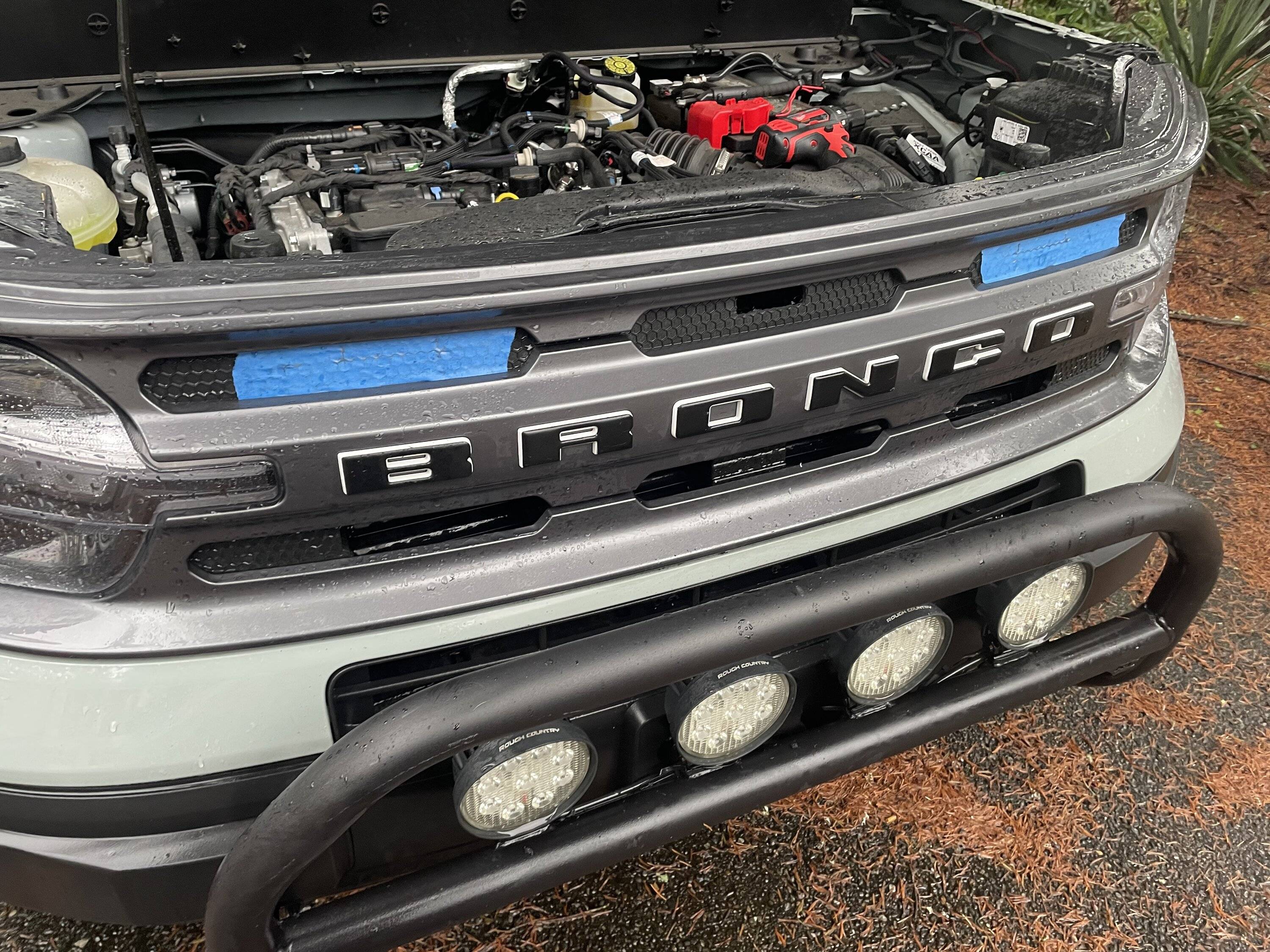 Ford Bronco Sport Raptor Lights installed on Big Bend IMG_3528
