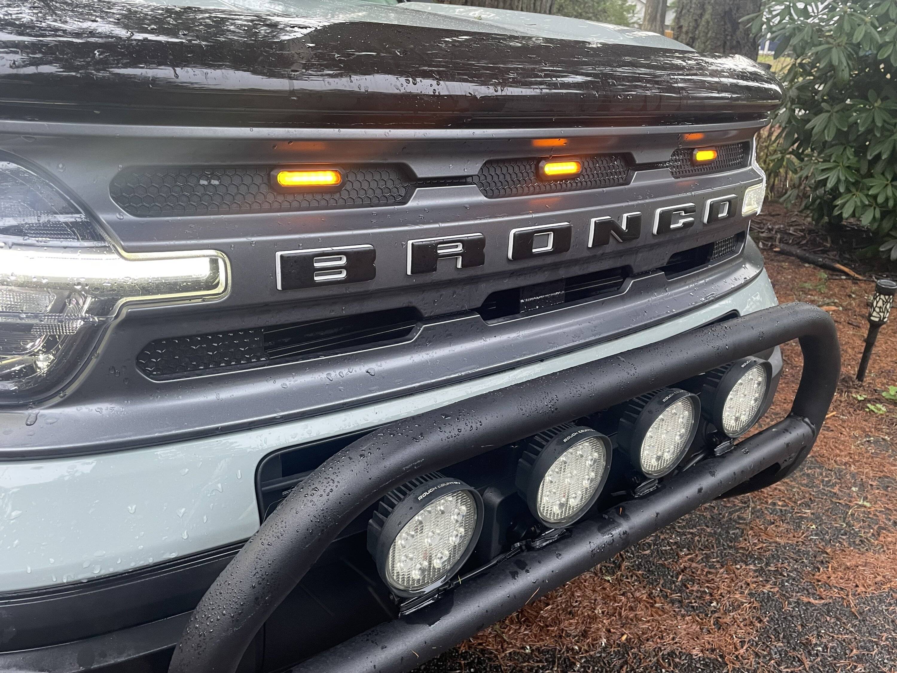 Ford Bronco Sport Raptor Lights installed on Big Bend IMG_3540