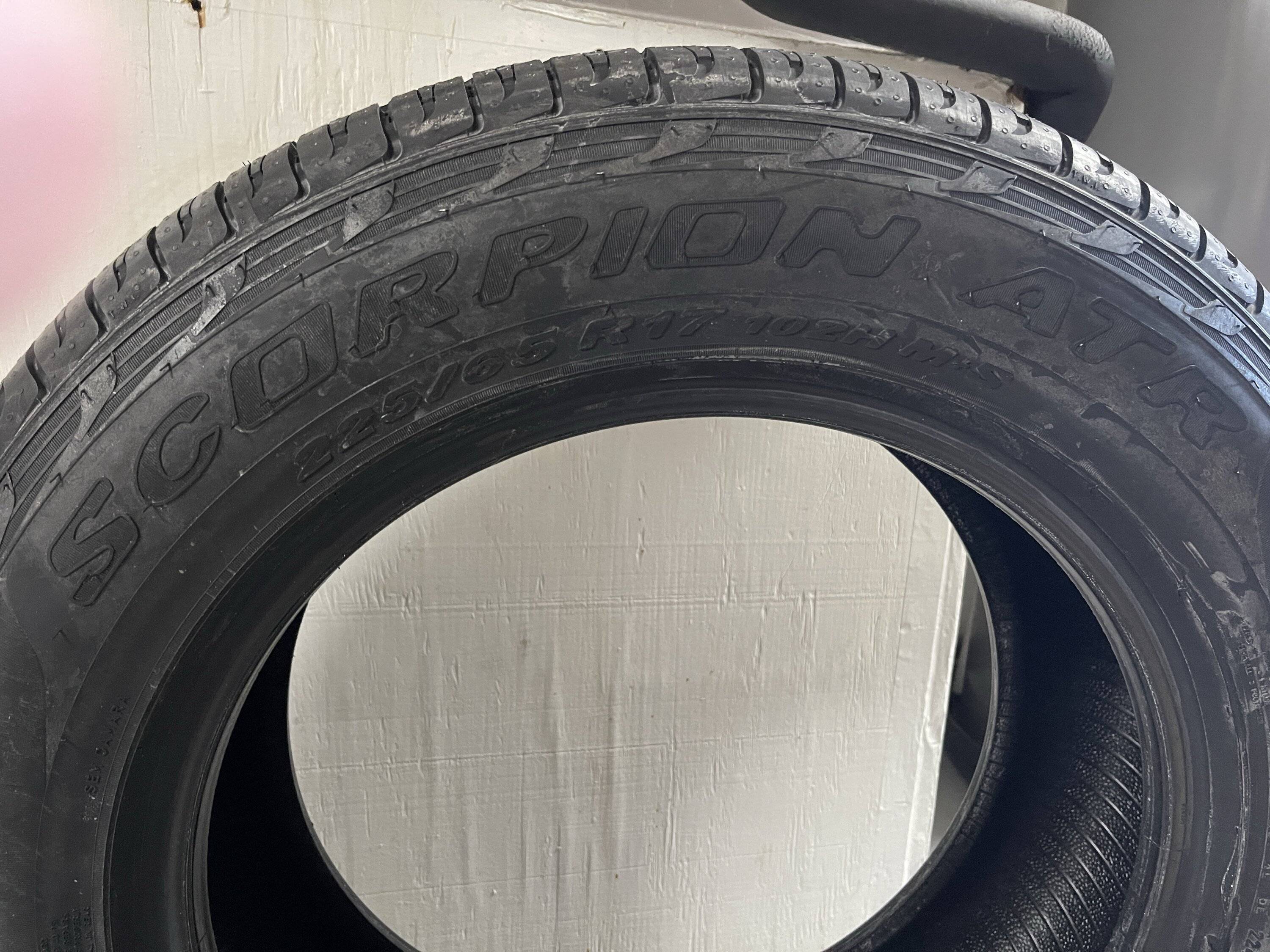 Ford Bronco Sport Pirelli Scorpion ATR 225/65/17 - Brand New $50 IMG_2777