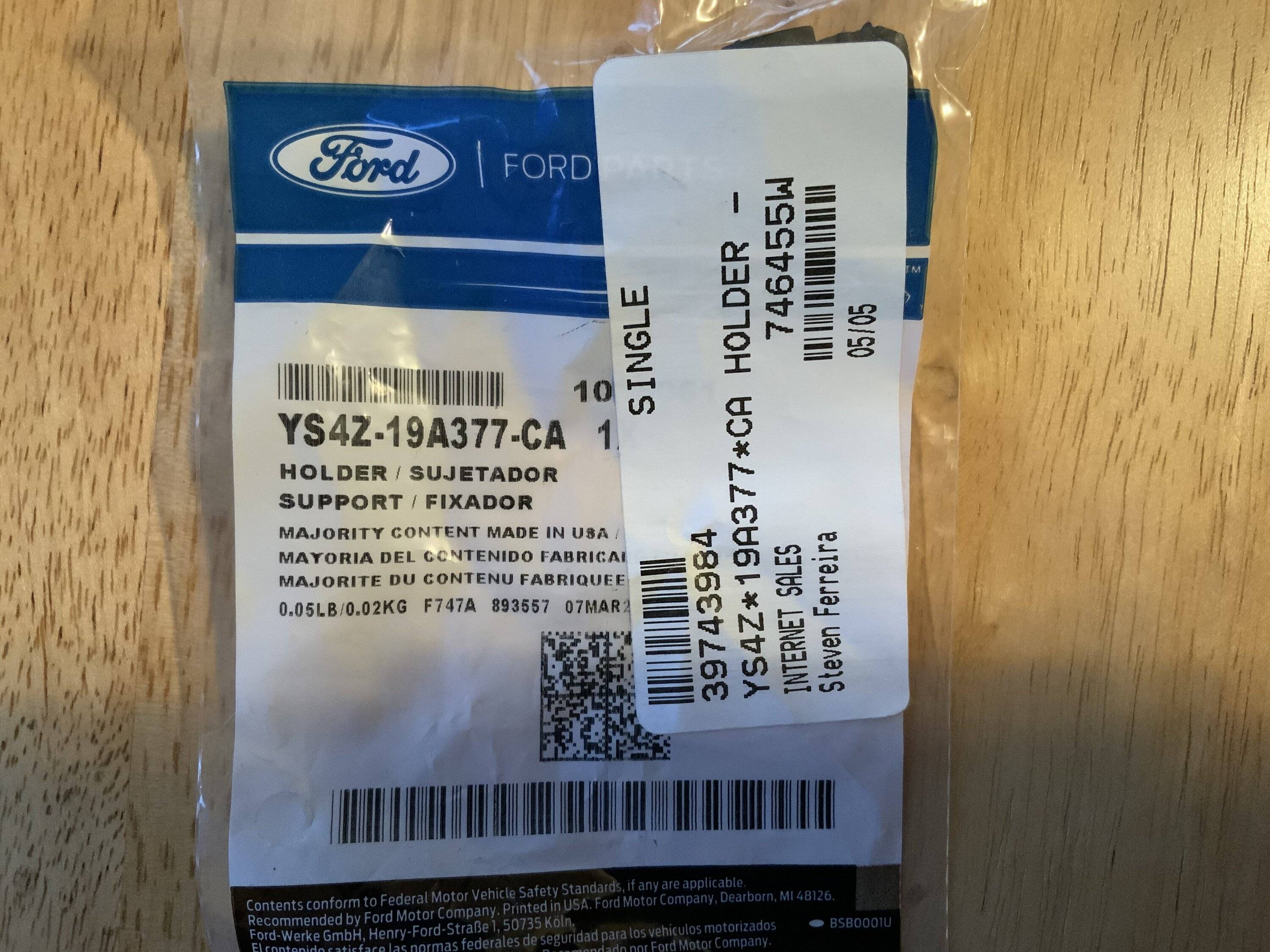 Ford Bronco Sport 3D print file for factory deleted Pencil Holder? IMG_4913