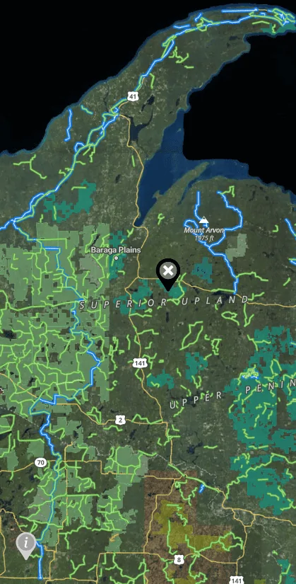 Ford Bronco Sport Over landing trails near us! Screenshot 2024-02-10 104220