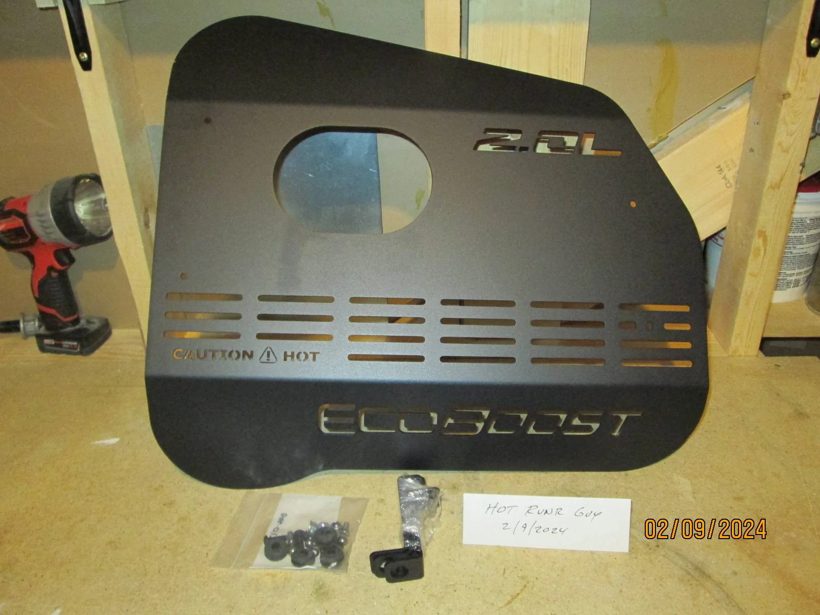 Ford Bronco Sport JCR Offroad 2.0 Engine cover plate JCR engine cover