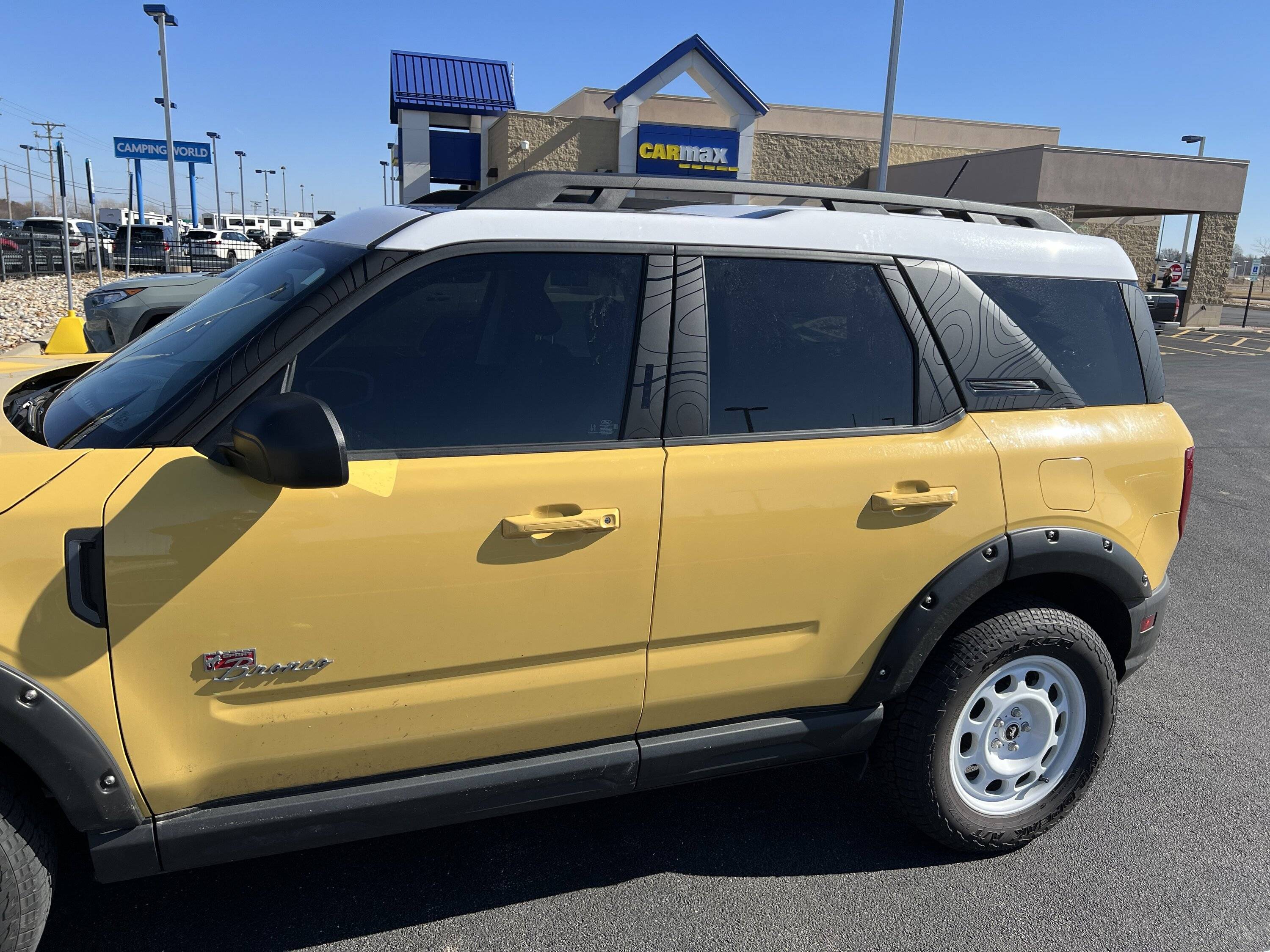 Ford Bronco Sport The WAIT IS OVER!!! Ford Bronco Sport Pillar Graphics IMG_2252