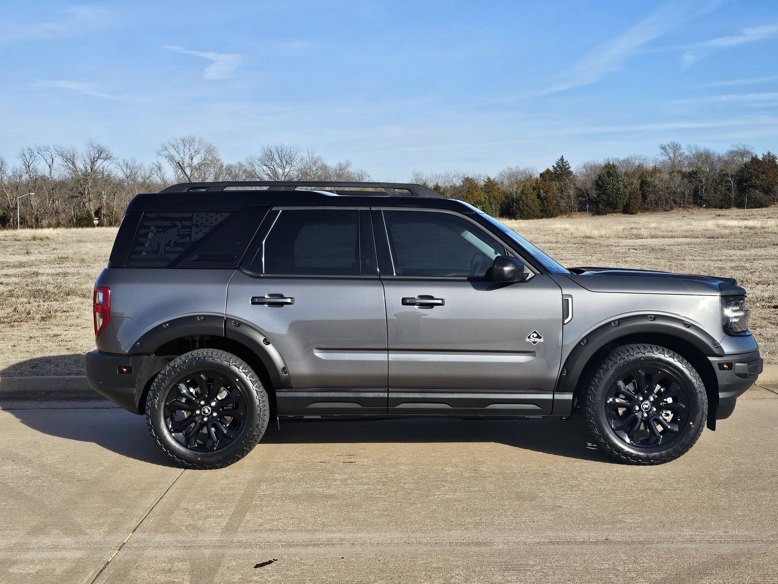 Ford Bronco Sport New BRONCO SPORT 18" WHEEL KIT - GLOSS BLACK (M-1007K-S187BSGB} from Ford Performance -- thoughts?? 20240215_155414